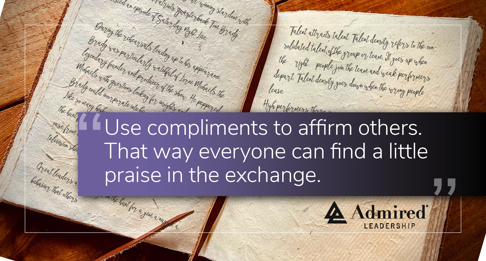 The Real Value of Compliments