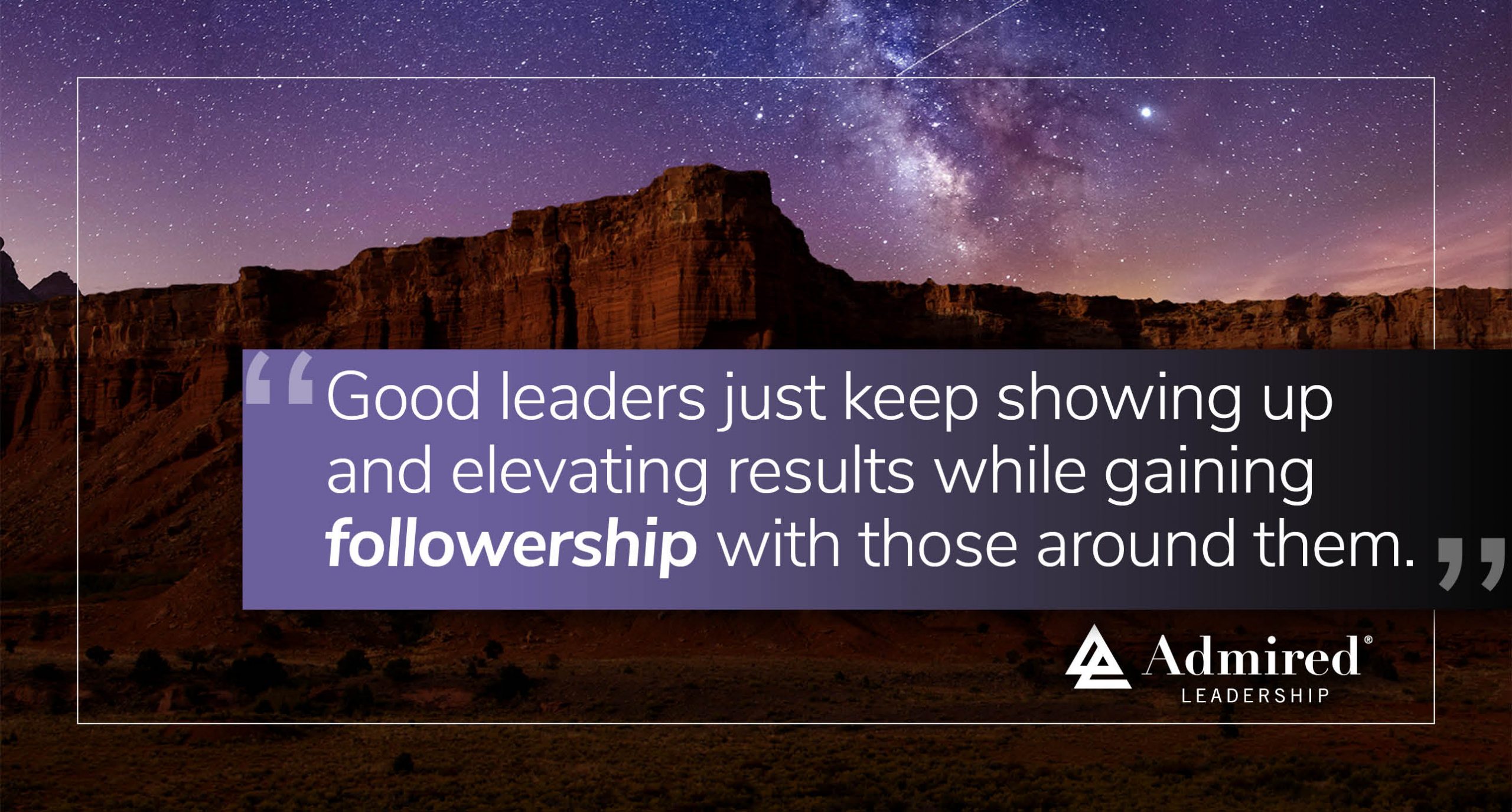 You Can’t Keep a Good Leader Down