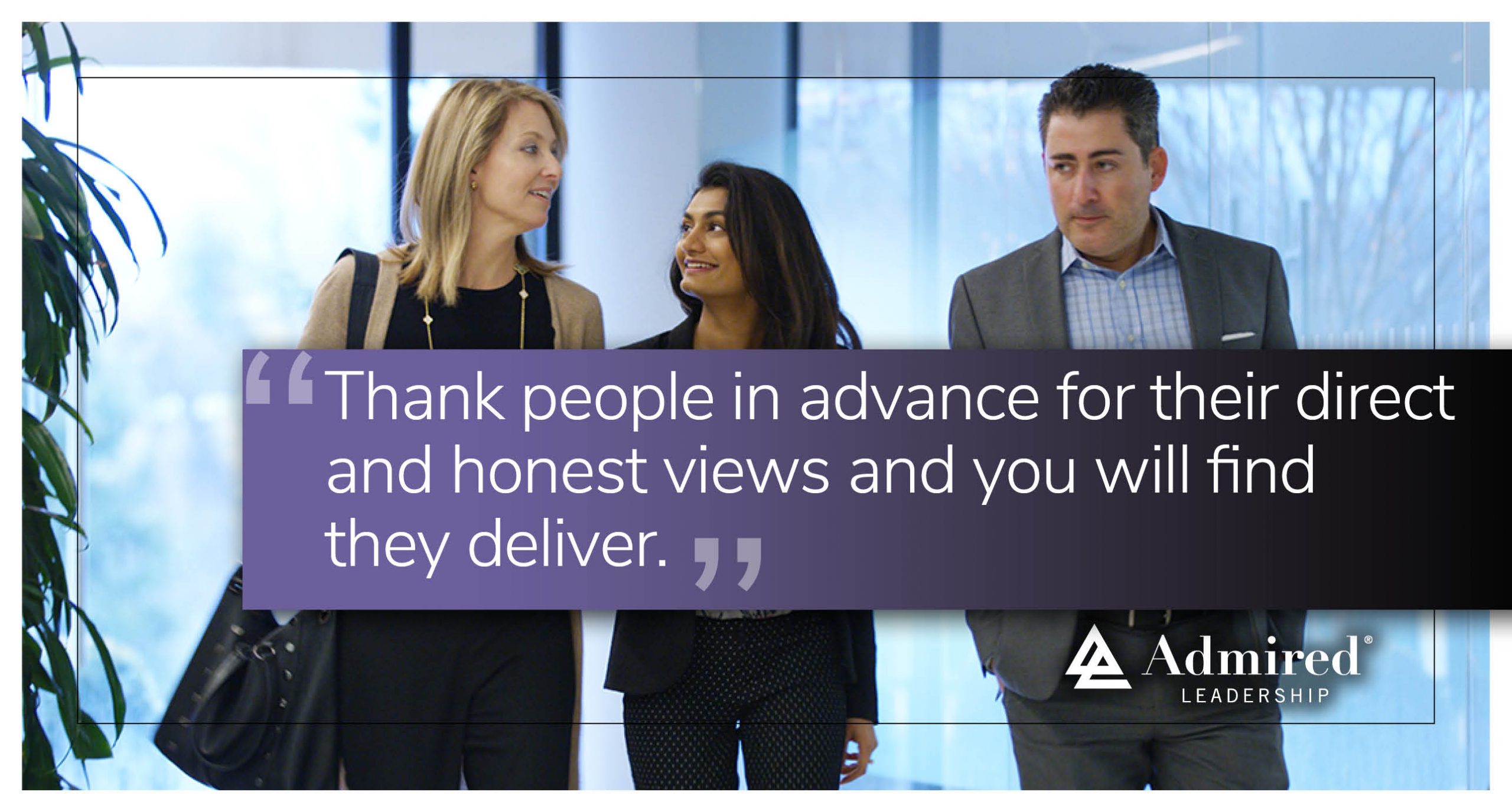 Thank People in Advance