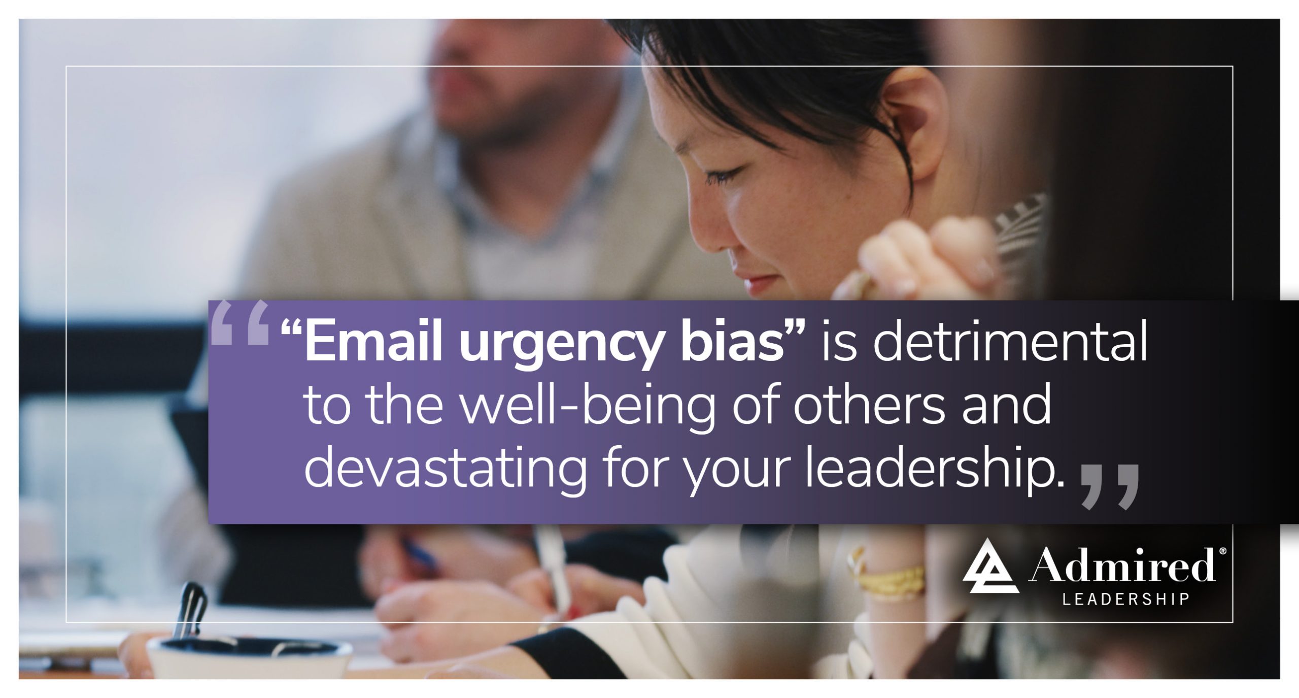 Avoid Email Urgency Bias