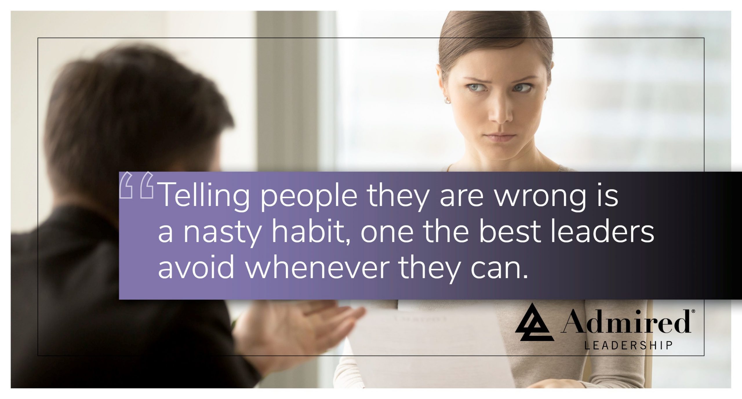 A Critical Key When You Disagree