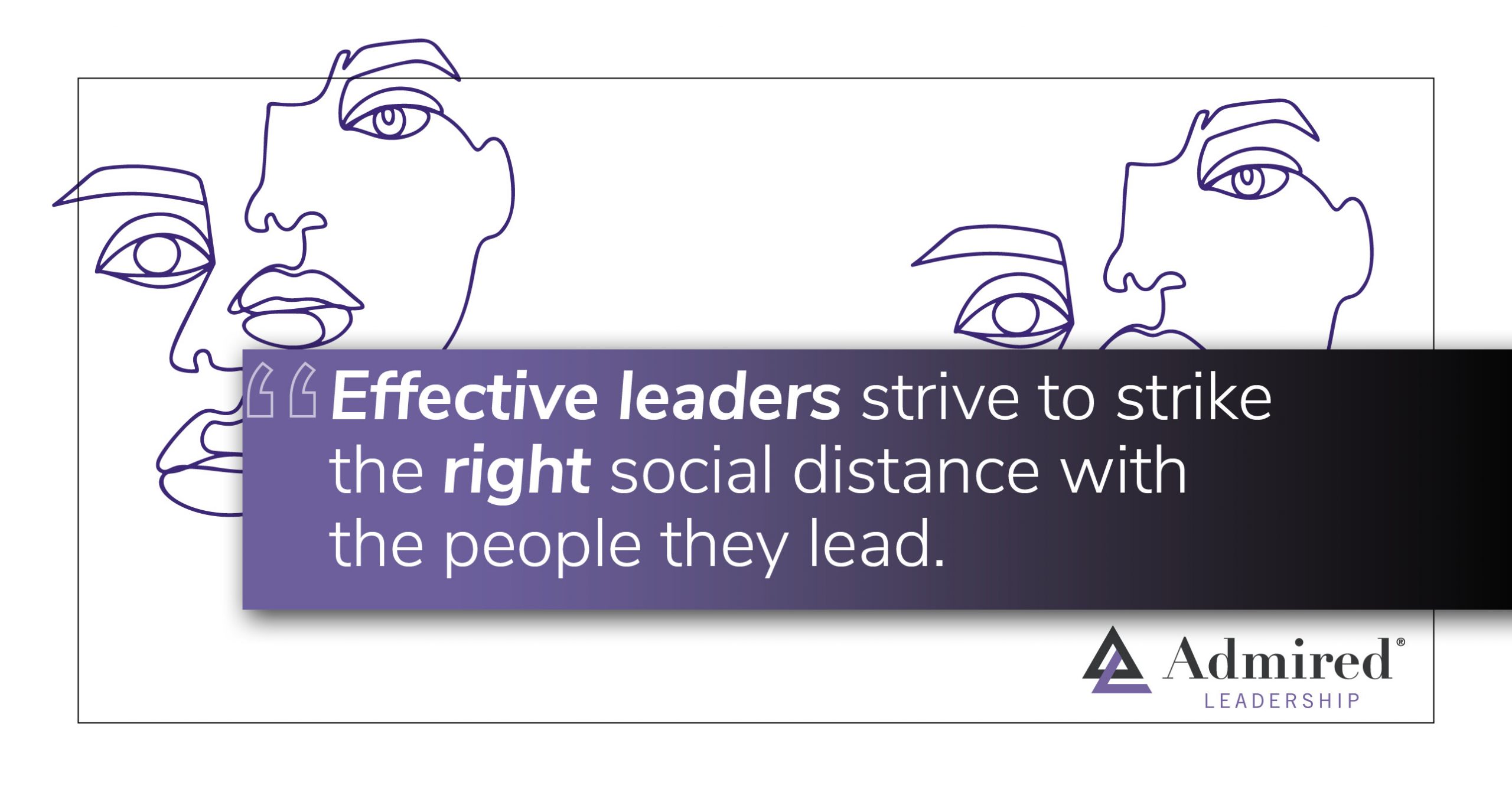 The Artful Creation of Appropriate Distance