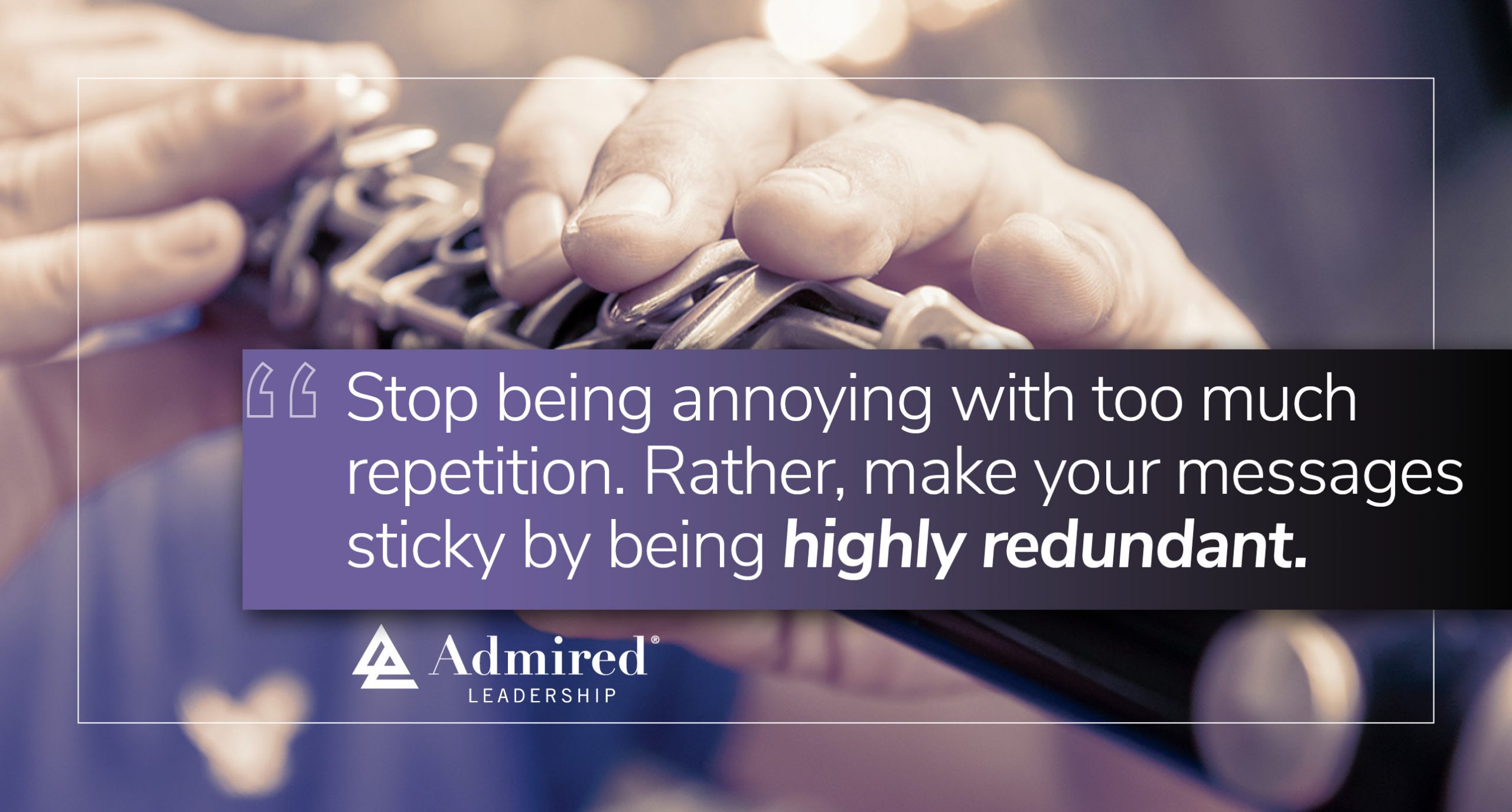 Spread Messages Redundantly