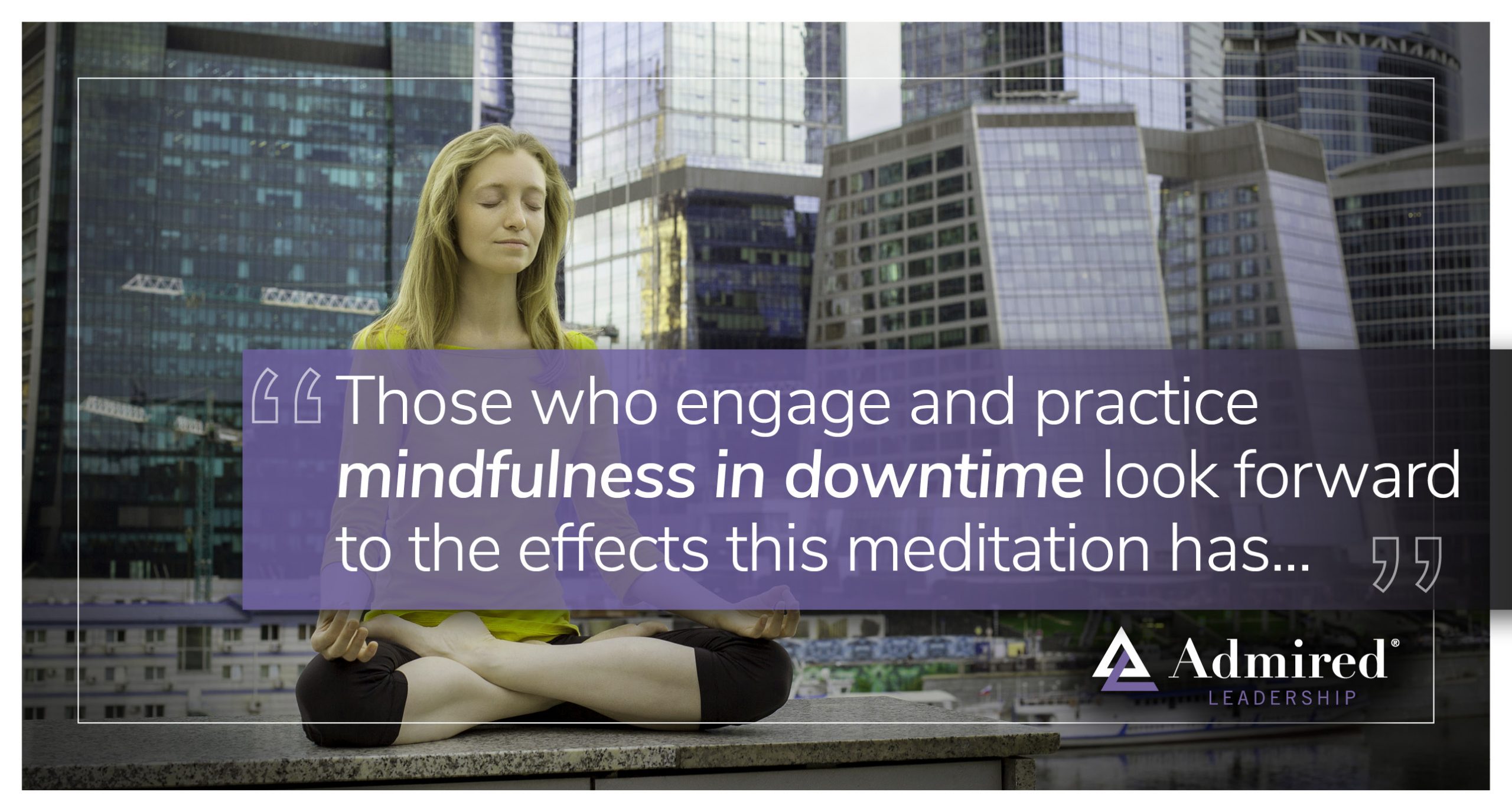 Don’t Waste Your Downtime