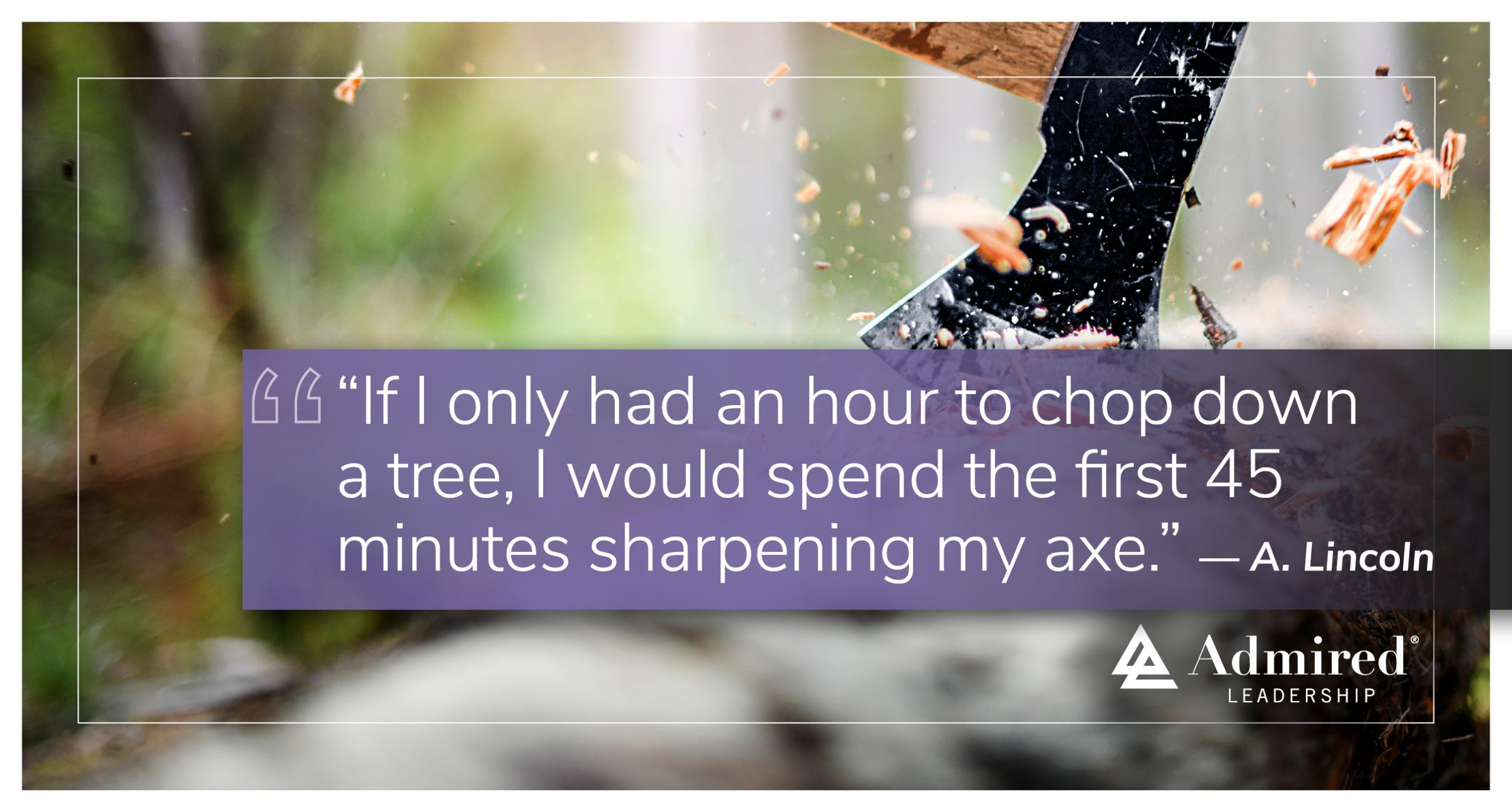 Work Smarter, Not Harder