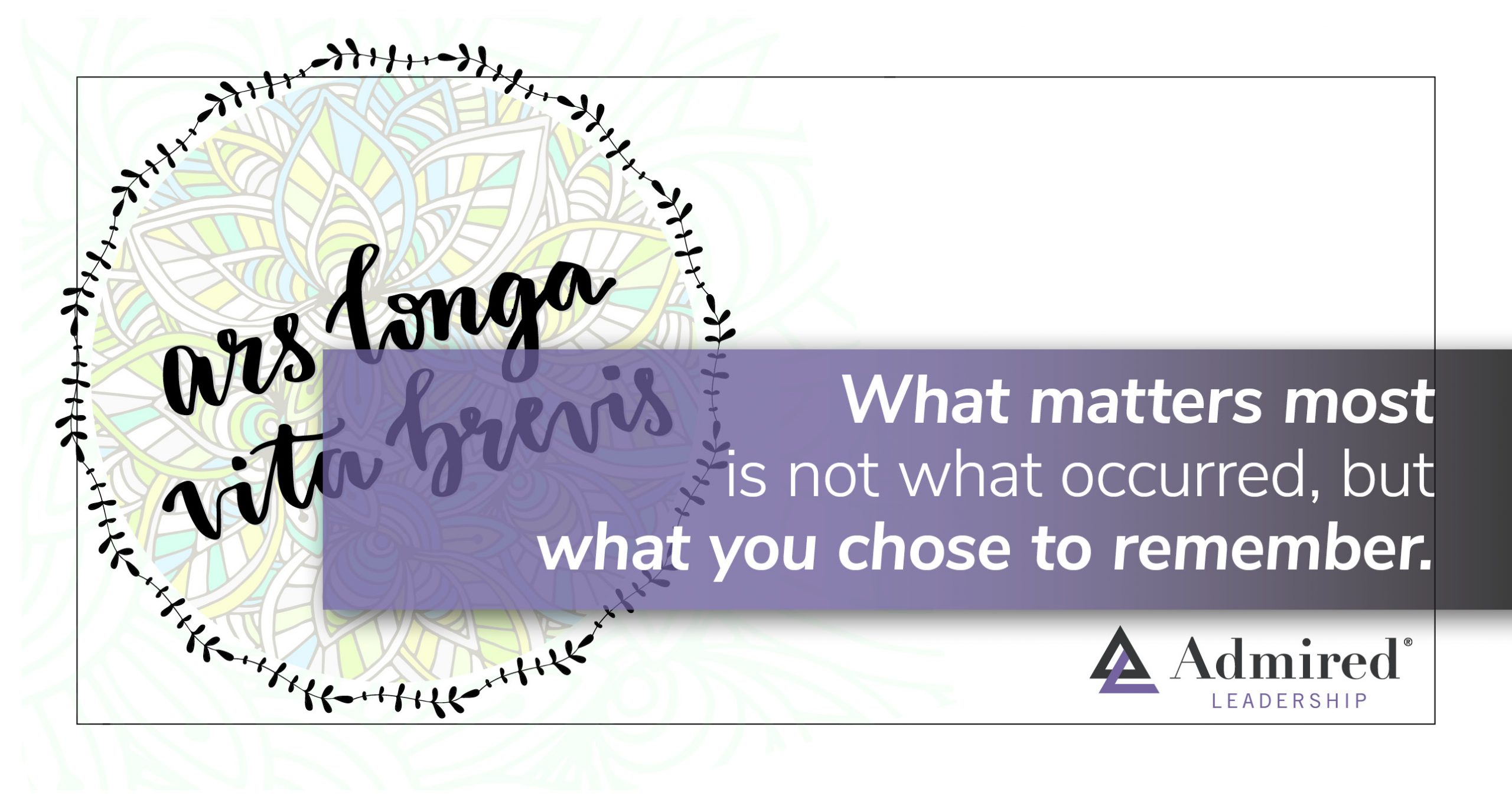 Forgetting Is an Essential Skill