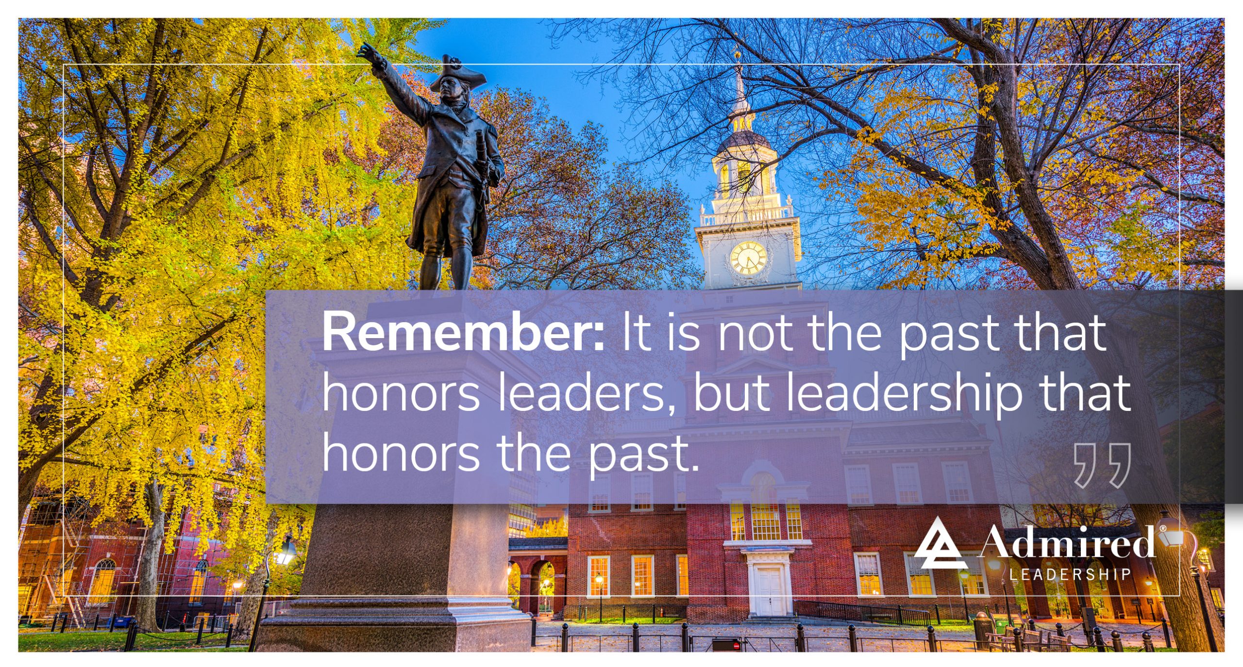 Honor the Last Leader