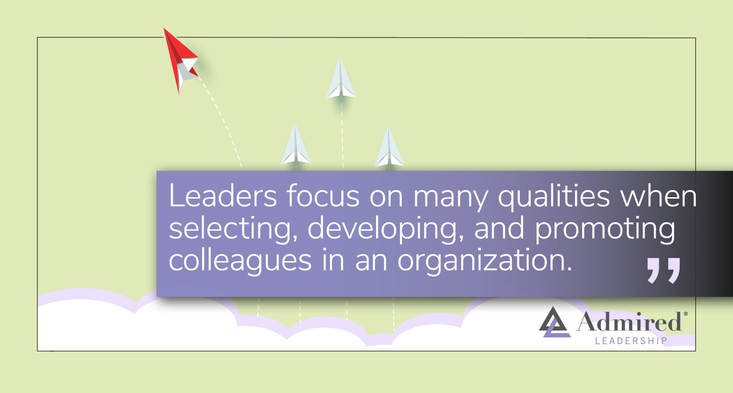 The Secret Sauce for Promotion Decisions