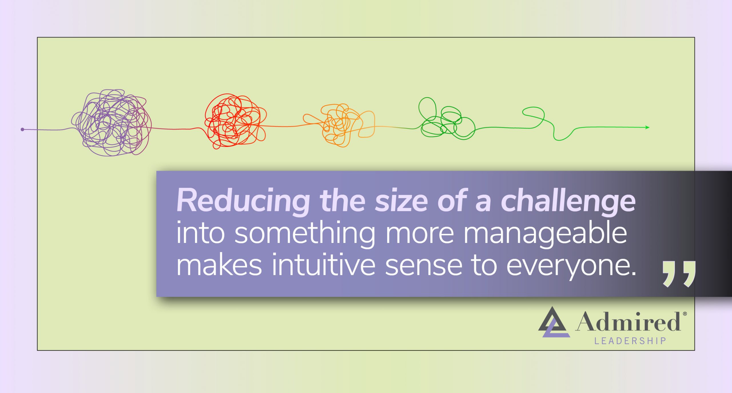 Divide and Conquer the Knottiest Problems