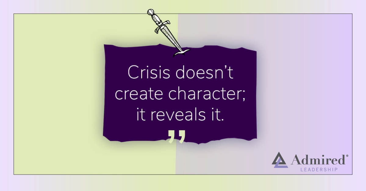 What Leaders Do First in a Crisis Defines Them