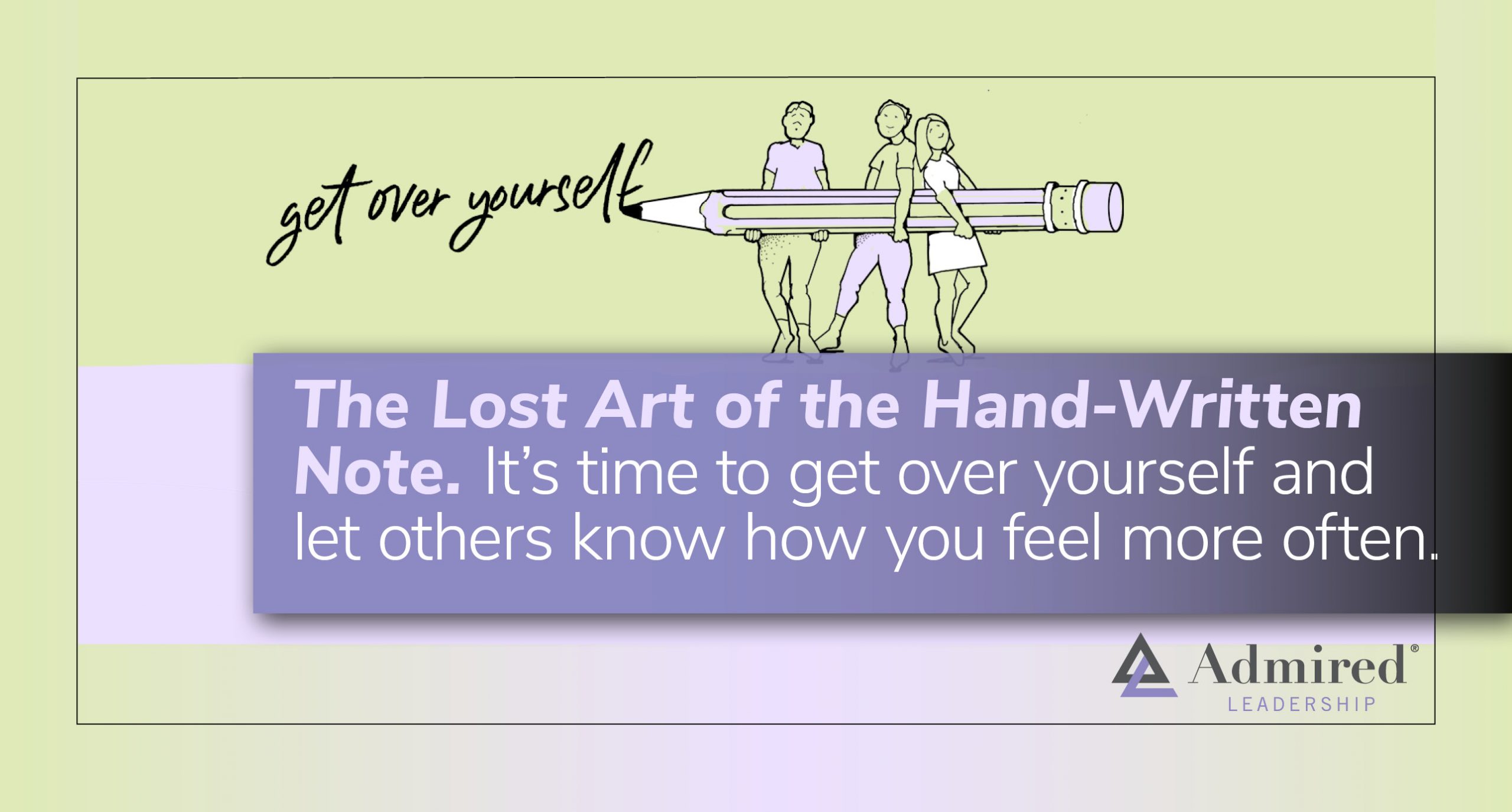 The Lost Art of the Handwritten Note