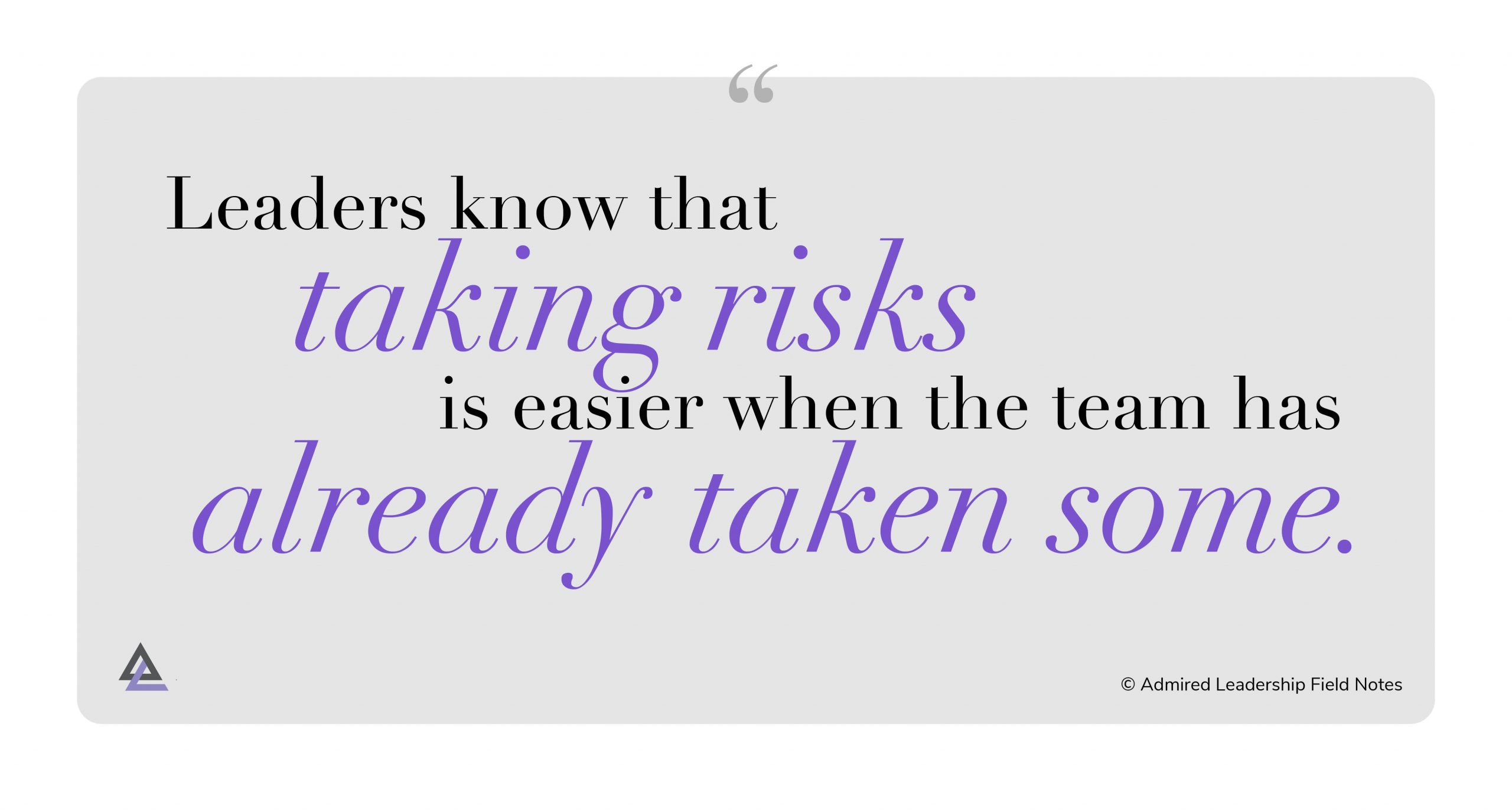 Urging Team Members to Play More Aggressively