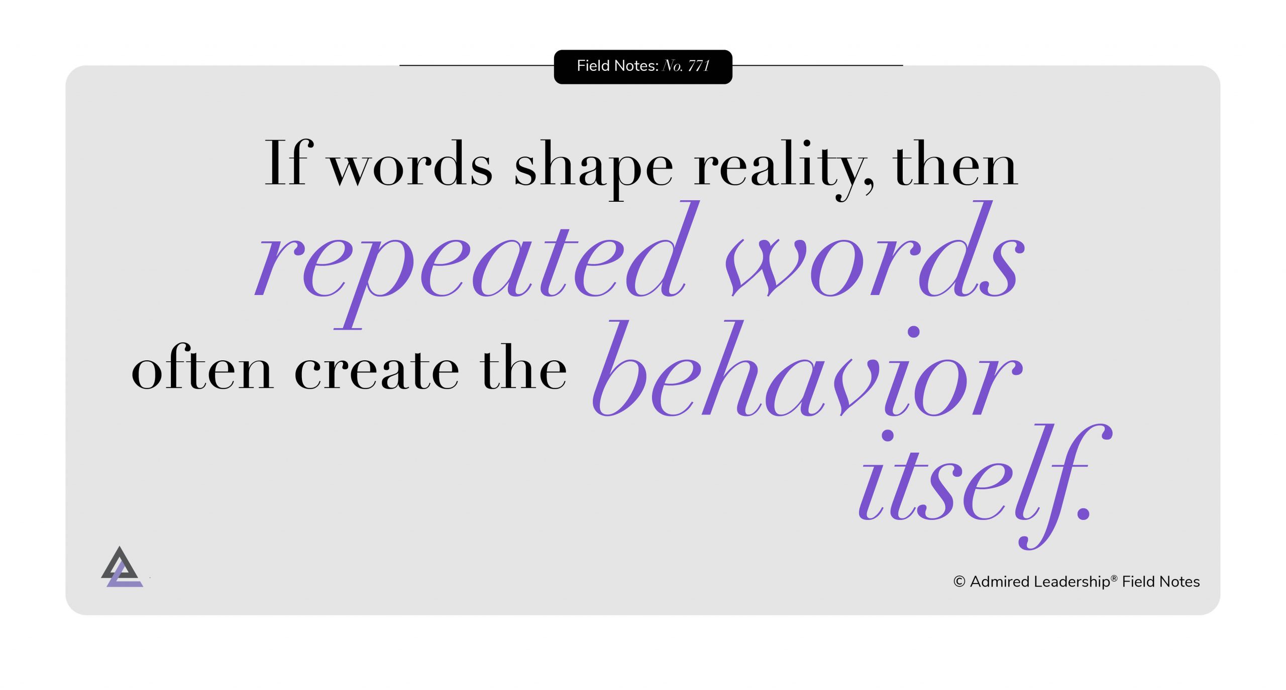 The Power of Repeated Words