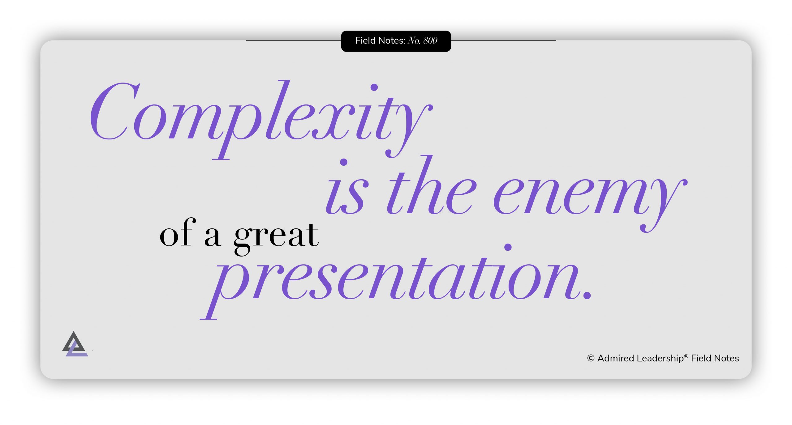 Making Presentations Razor Sharp