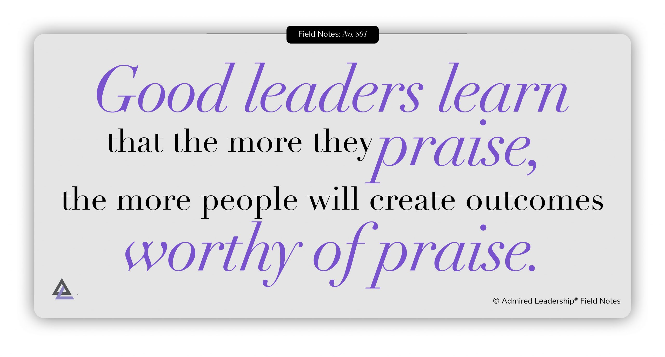 Why Are Some Leaders Praise Stingy?