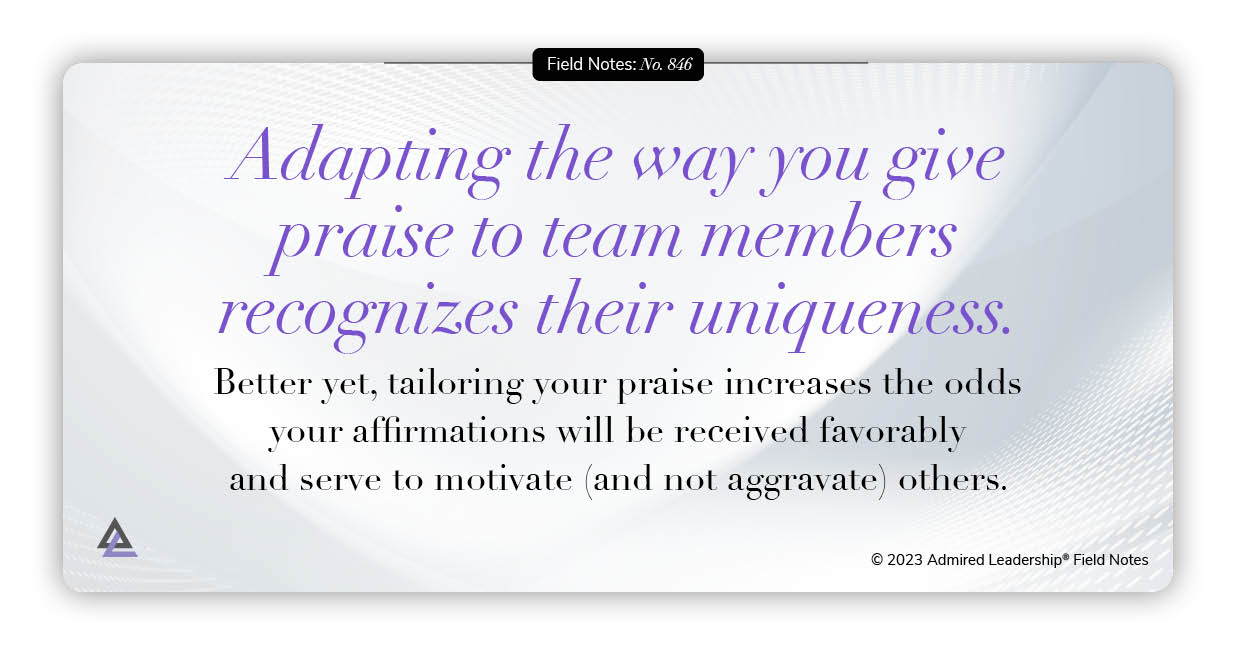 The Five Languages of Praise