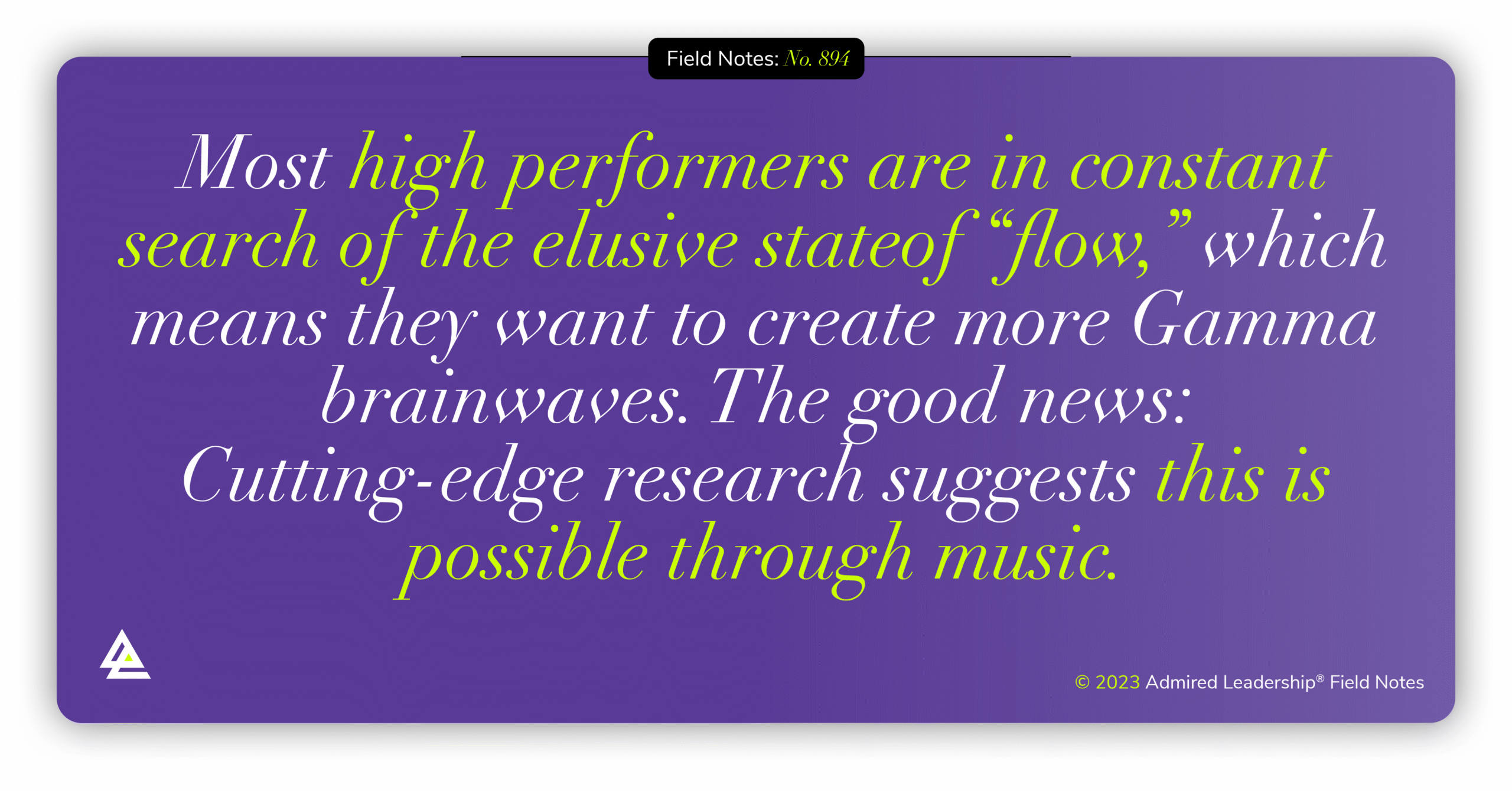 In Search of More Gamma Brainwaves