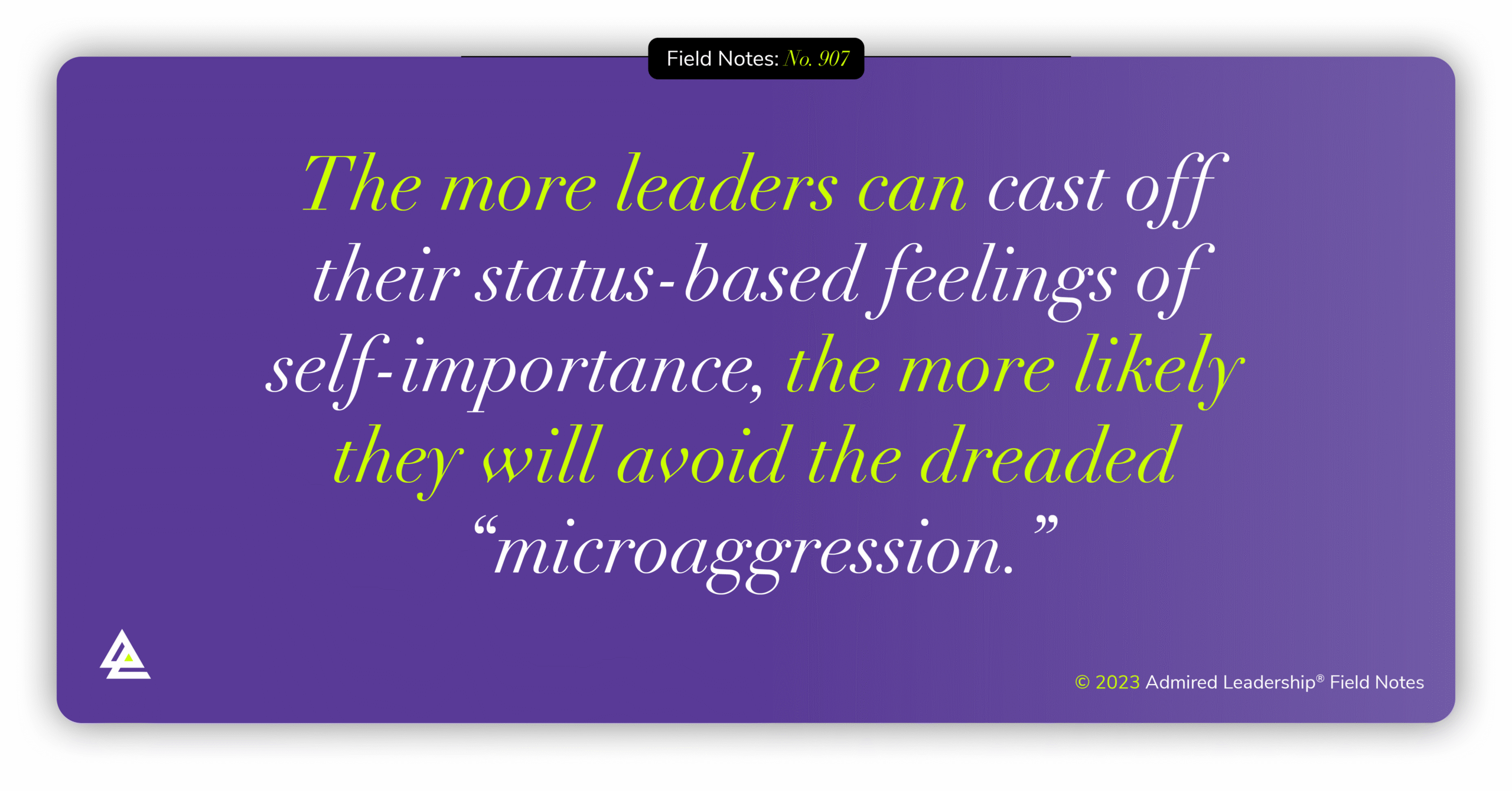 Self-Importance Can Lead to Unintentional Insults