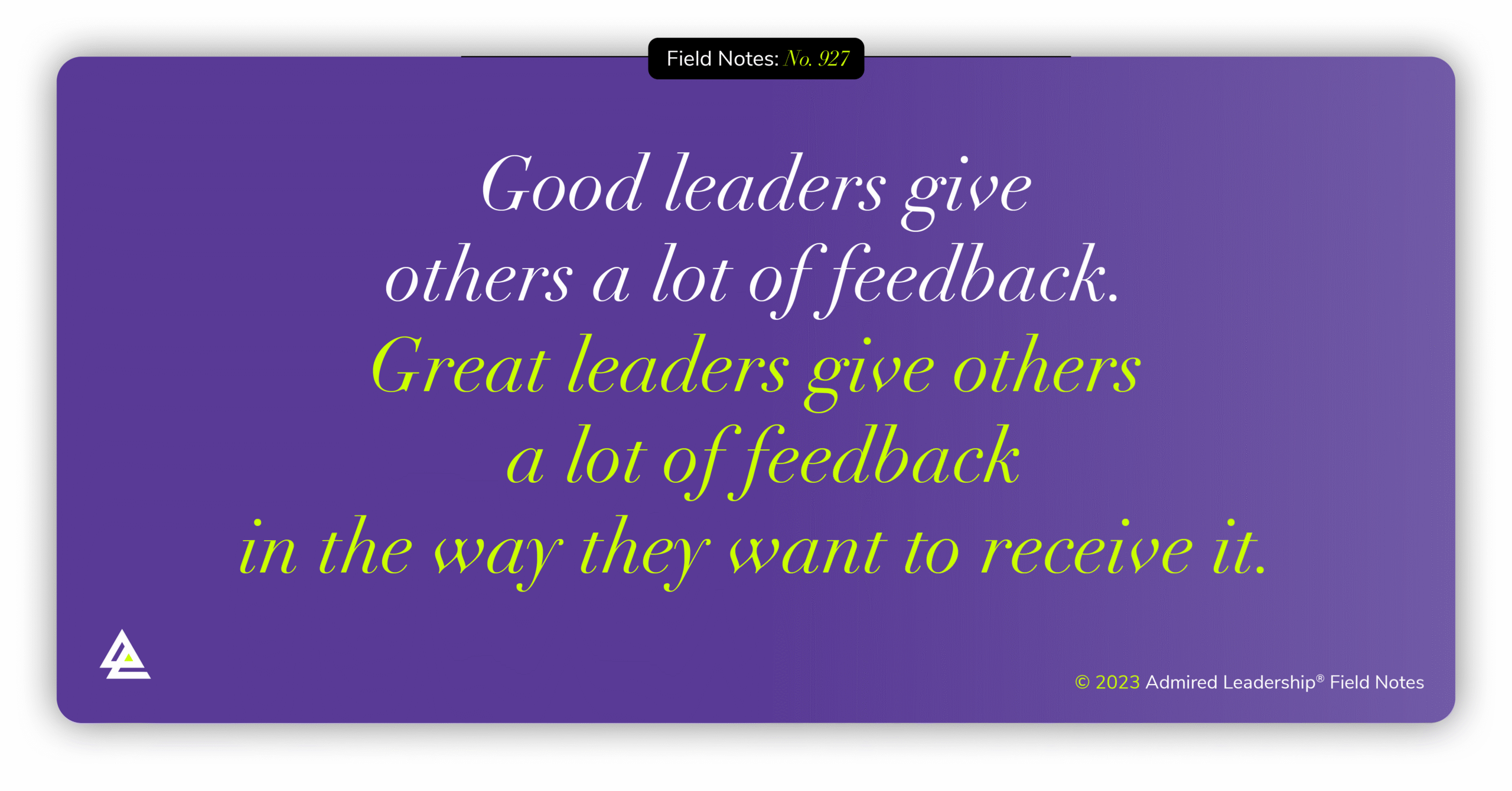 Insight from Contradiction