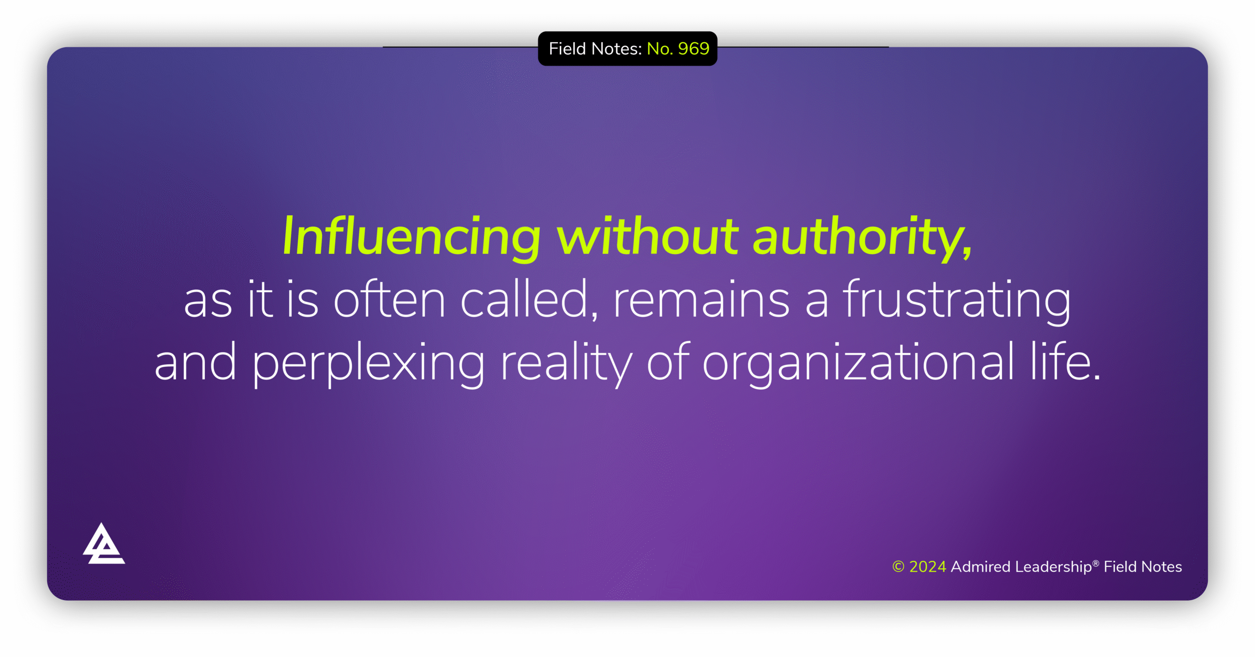 Winning Over Peers Before You Need Them