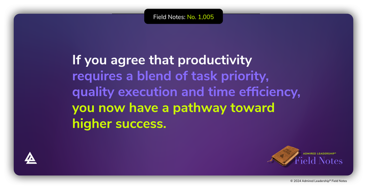 What Does It Really Mean to Be Productive