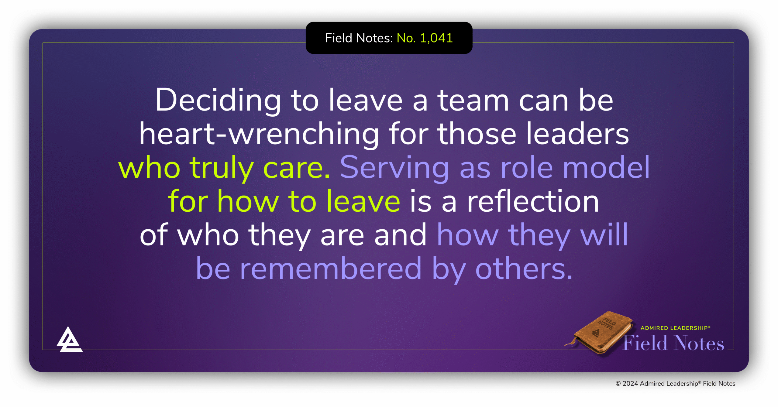 The Pain of Leaving Your Team for Another Opportunity