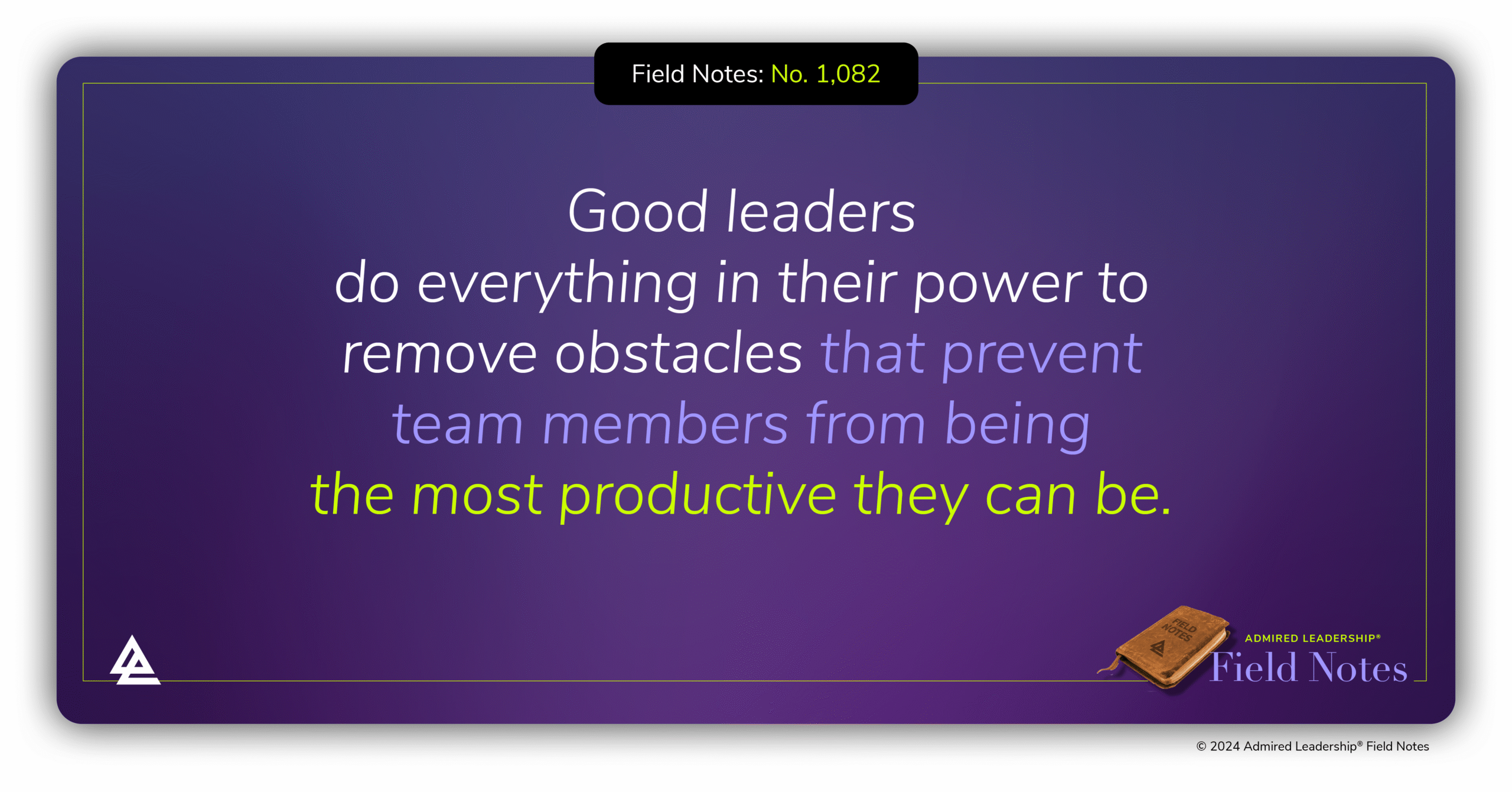 What’s in Your Way?