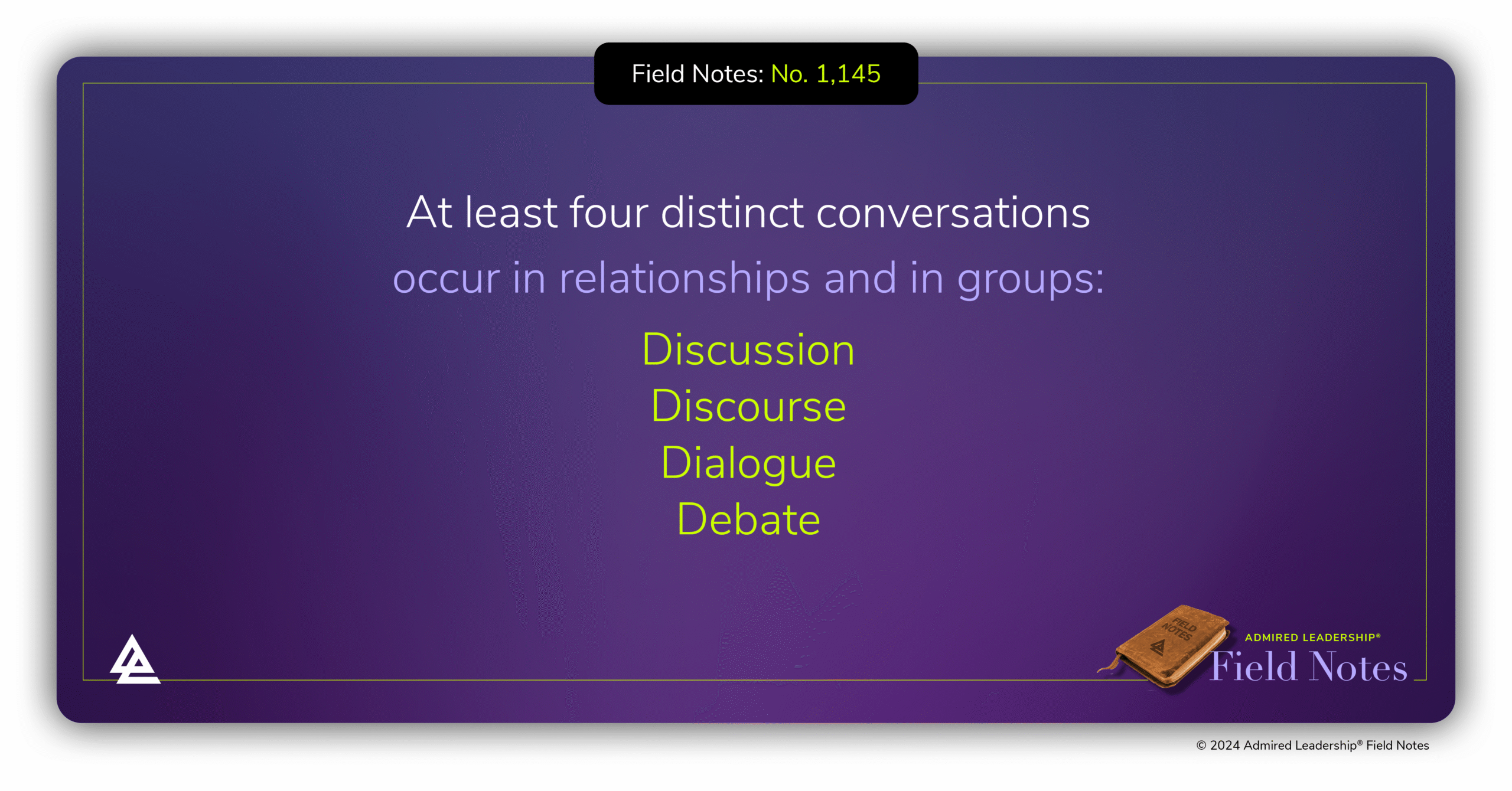 Leaders Who Treat Conversations as Debates