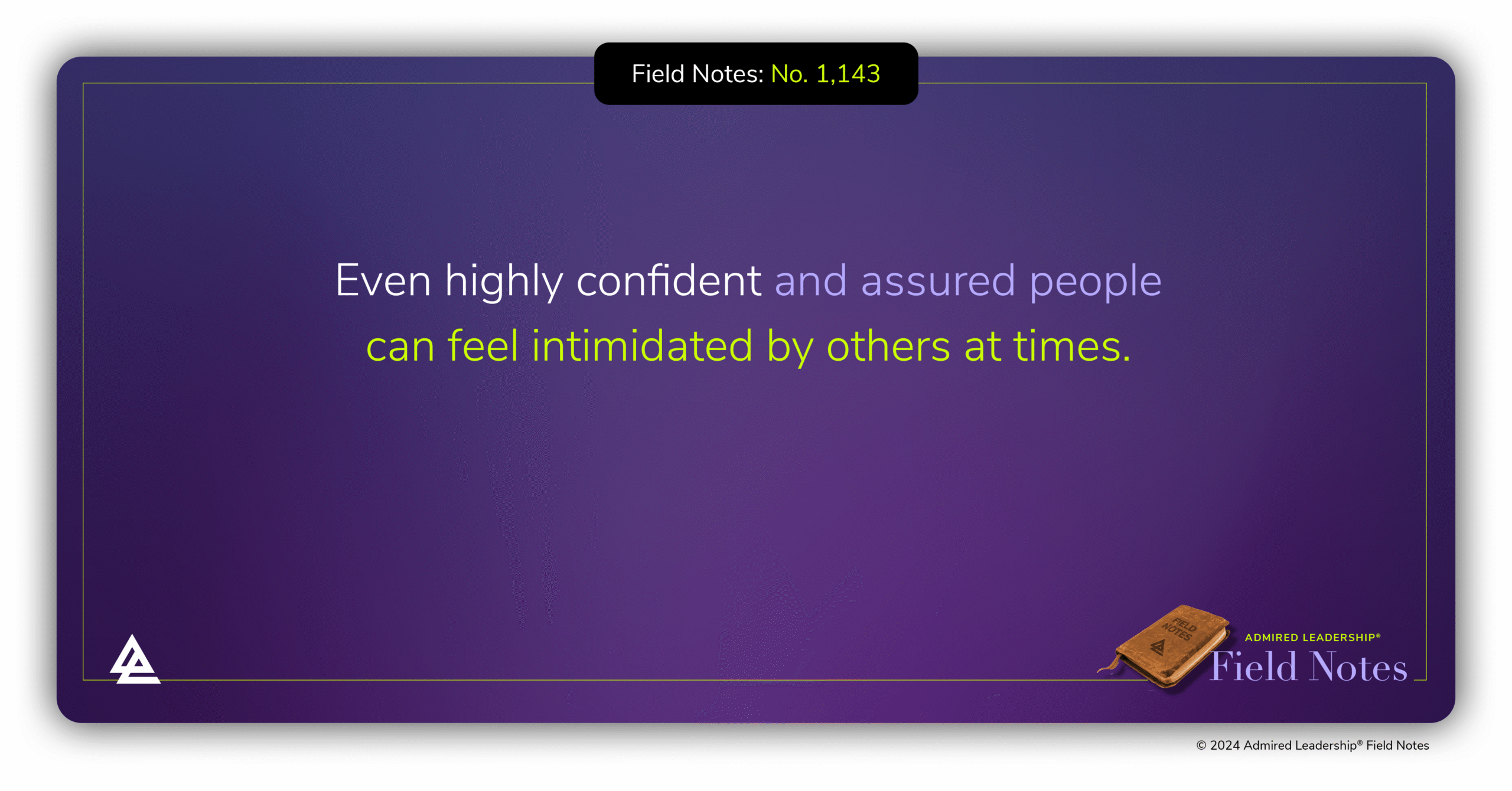 Team Members Who Are Too Easily Intimidated