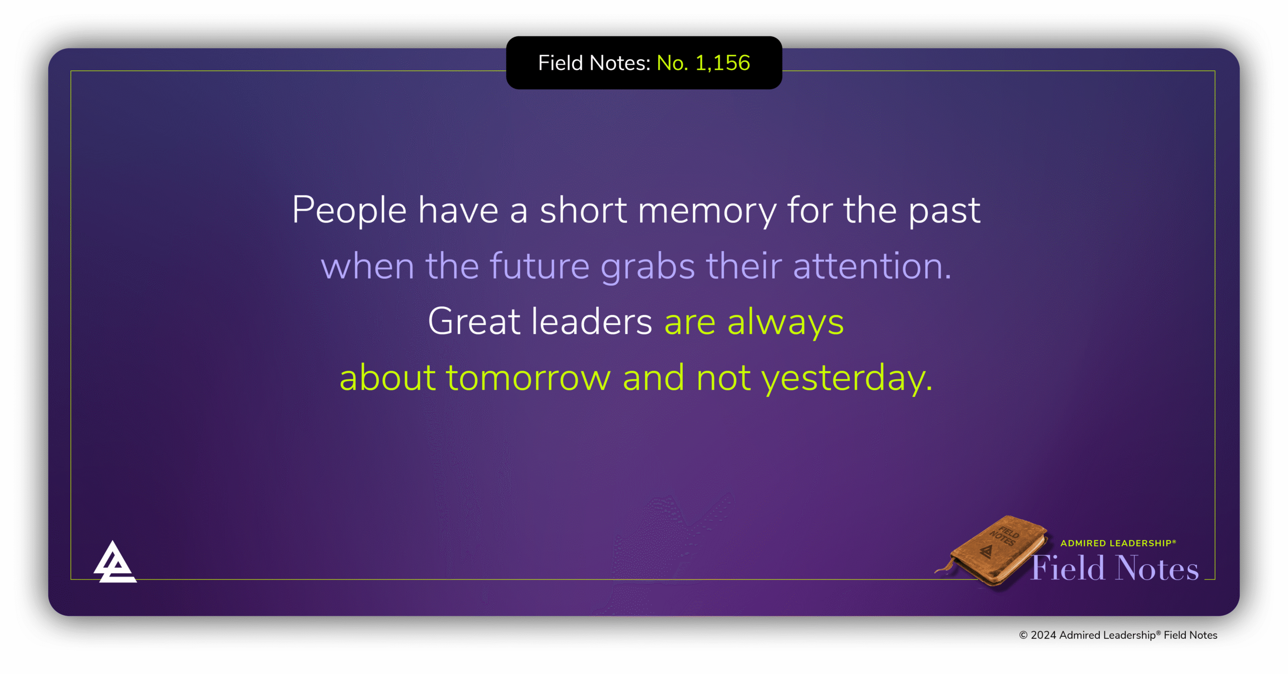 Overcoming the Shadow of a Predecessor