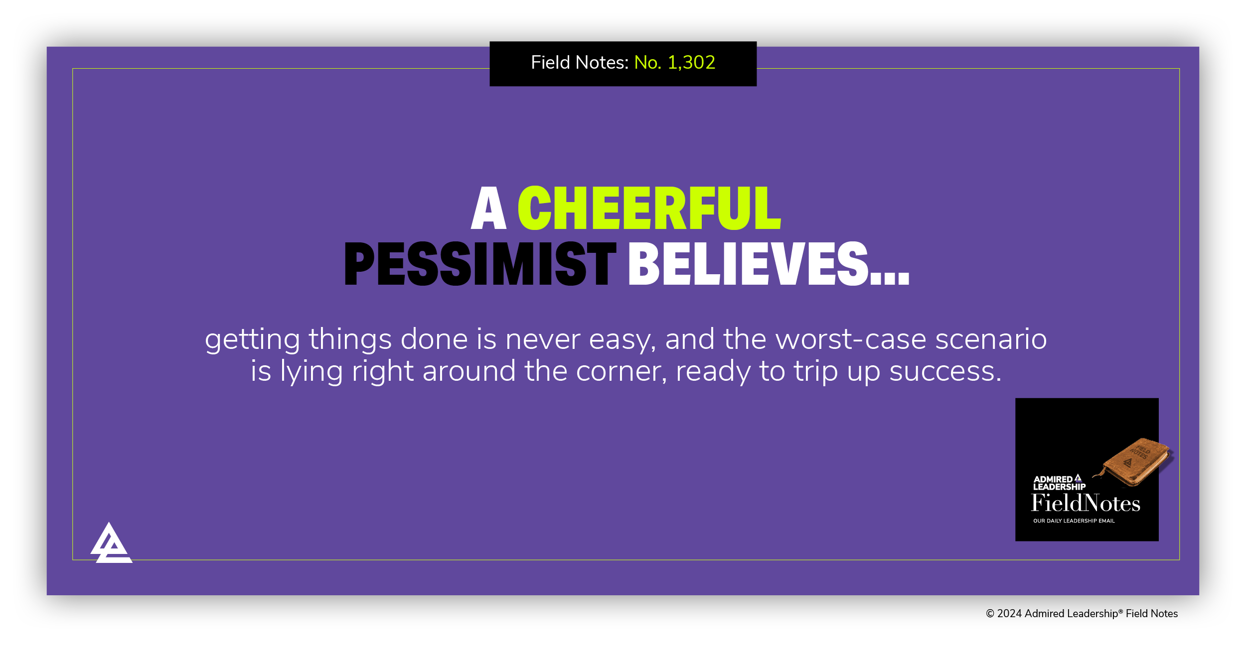 The Cheerful Pessimist