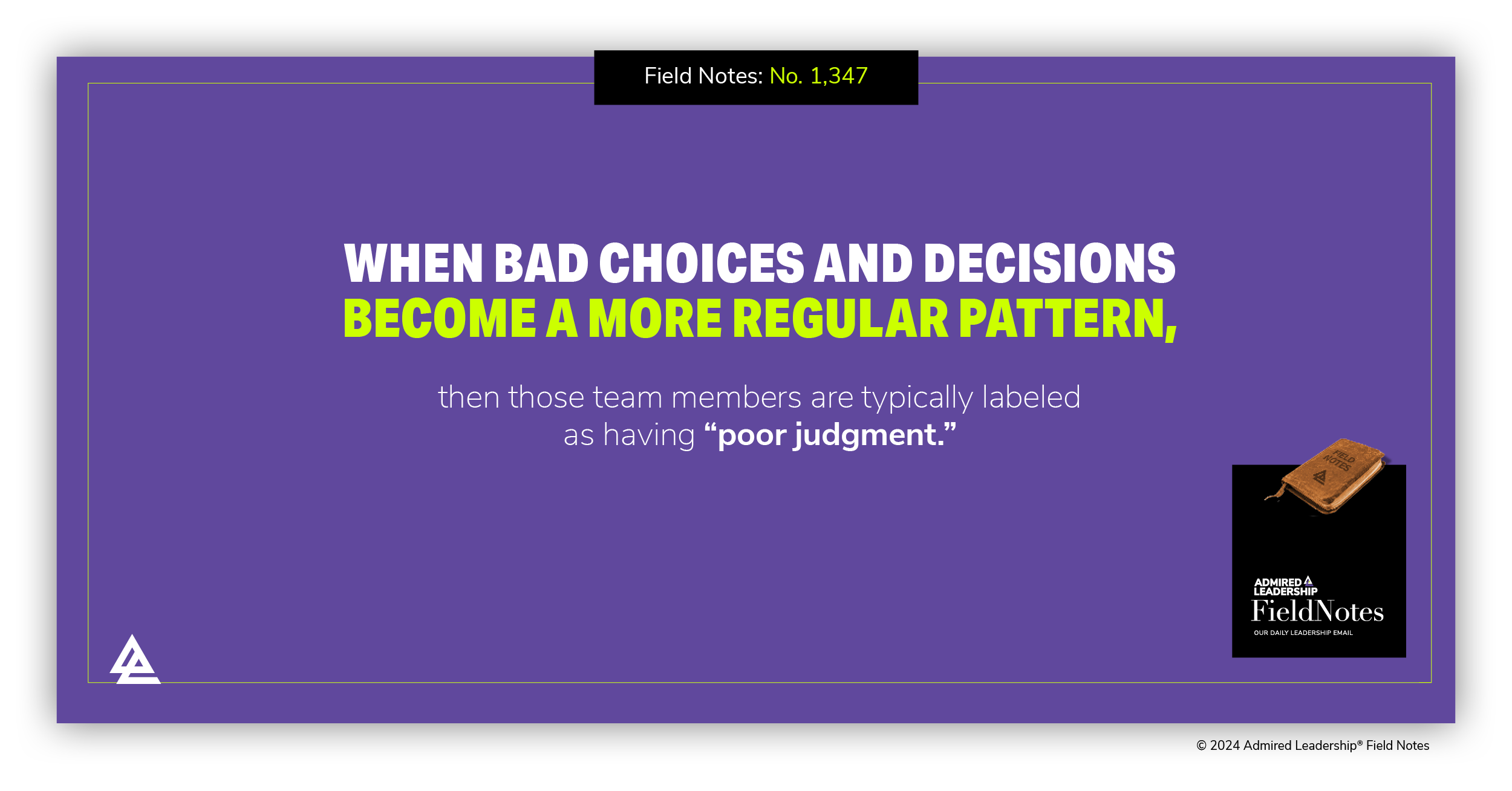 Why Do Some People Have Poor Judgement?