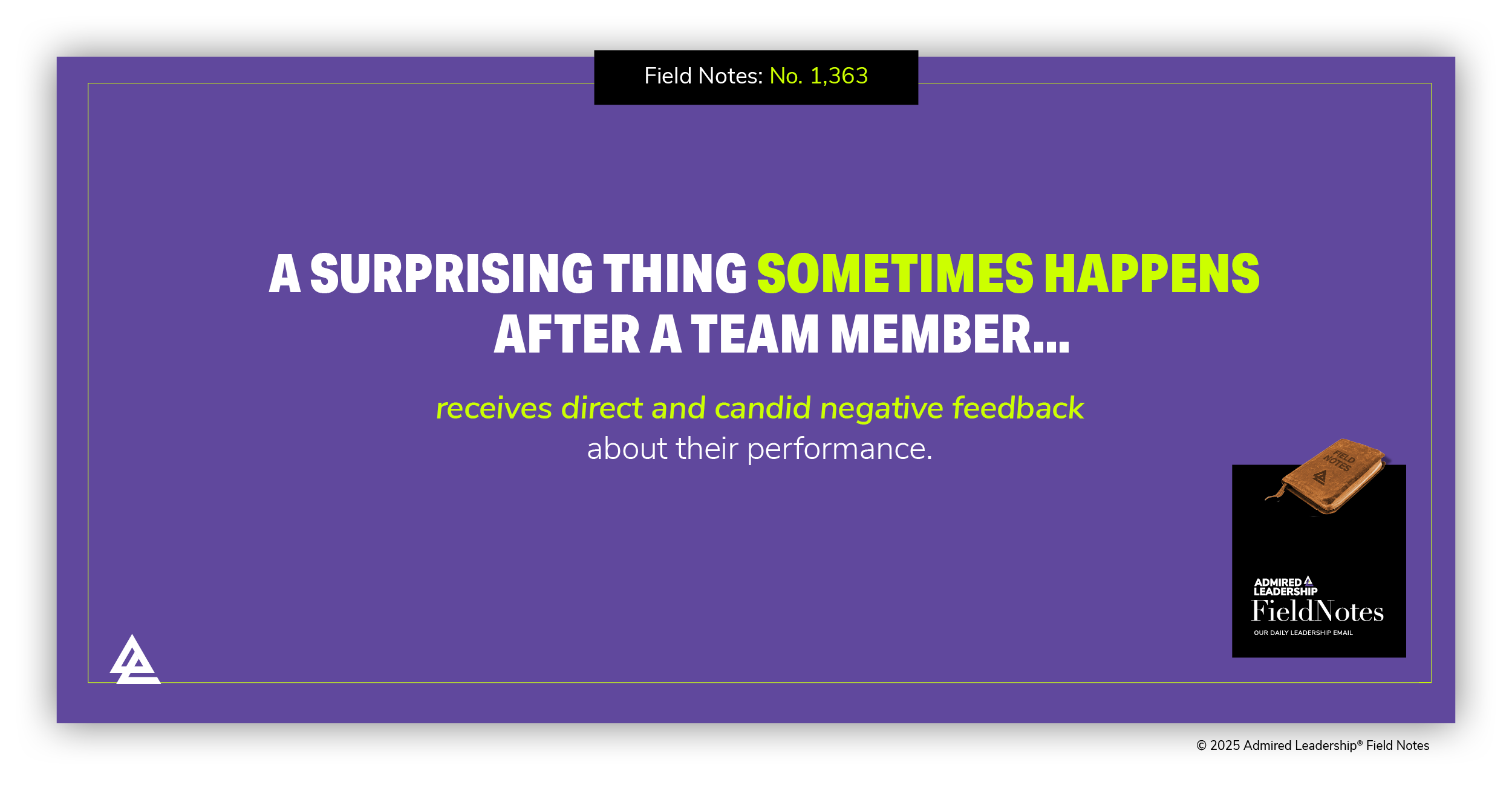 Why Team Members Sometimes Hear Negative Feedback as Positive