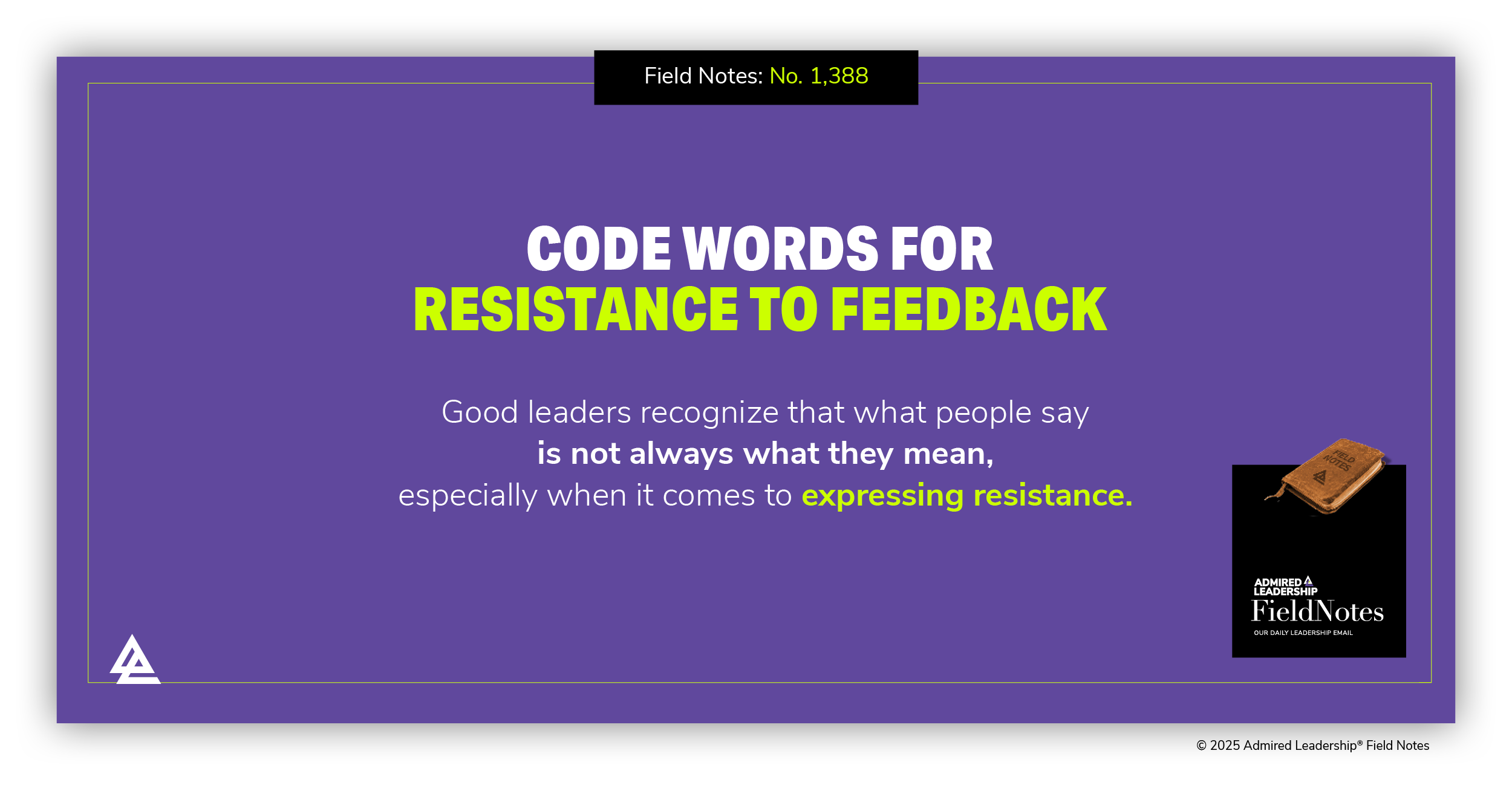 Code Words for Resistance to Feedback