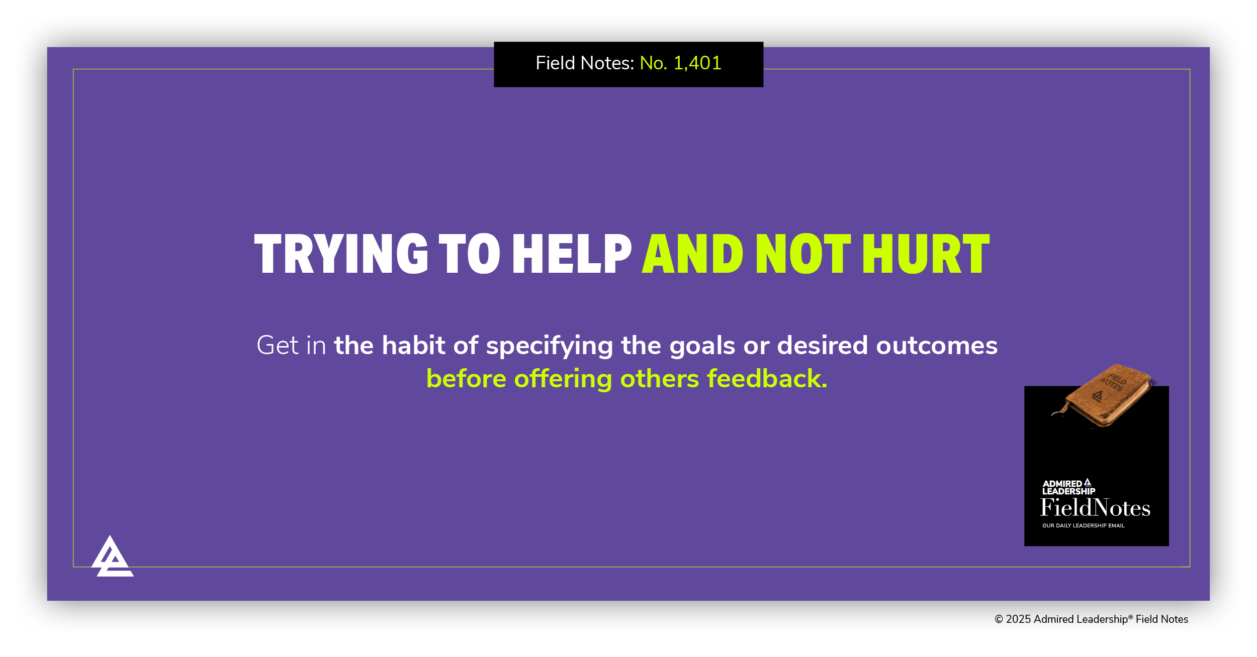 Connecting Goals to Criticism Shows Others You’re Trying to Help and Not Hurt Them
