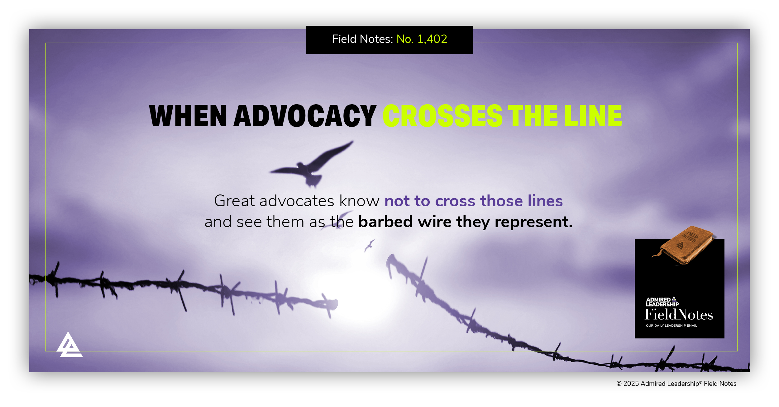 When Advocacy Crosses the Line