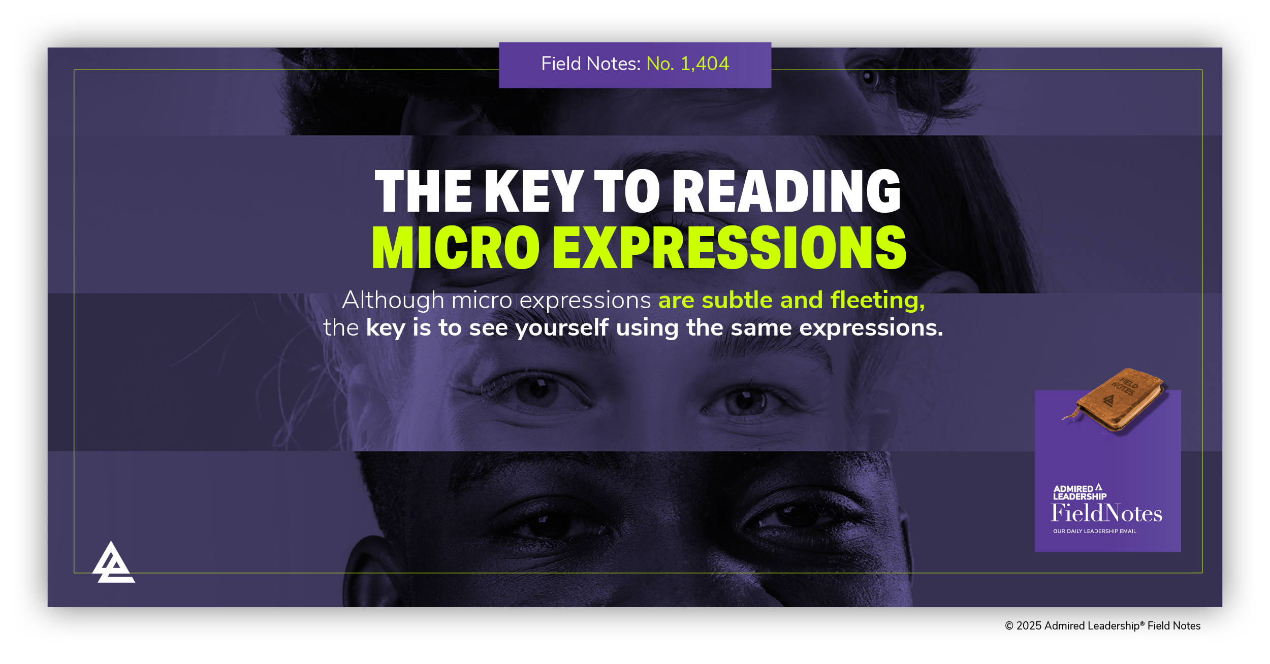 The Key to Reading Micro Expressions