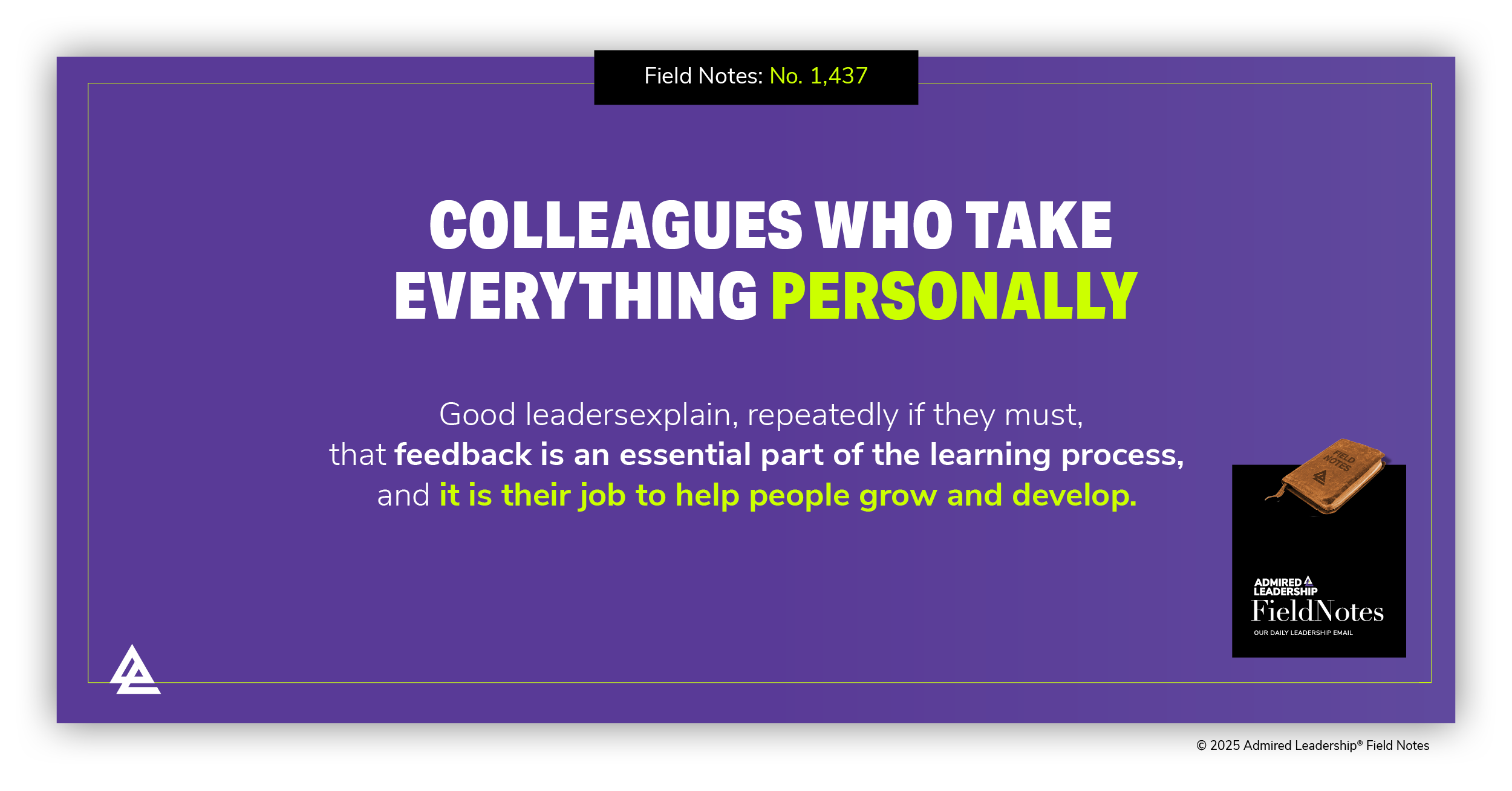 Colleagues Who Take Everything Personally