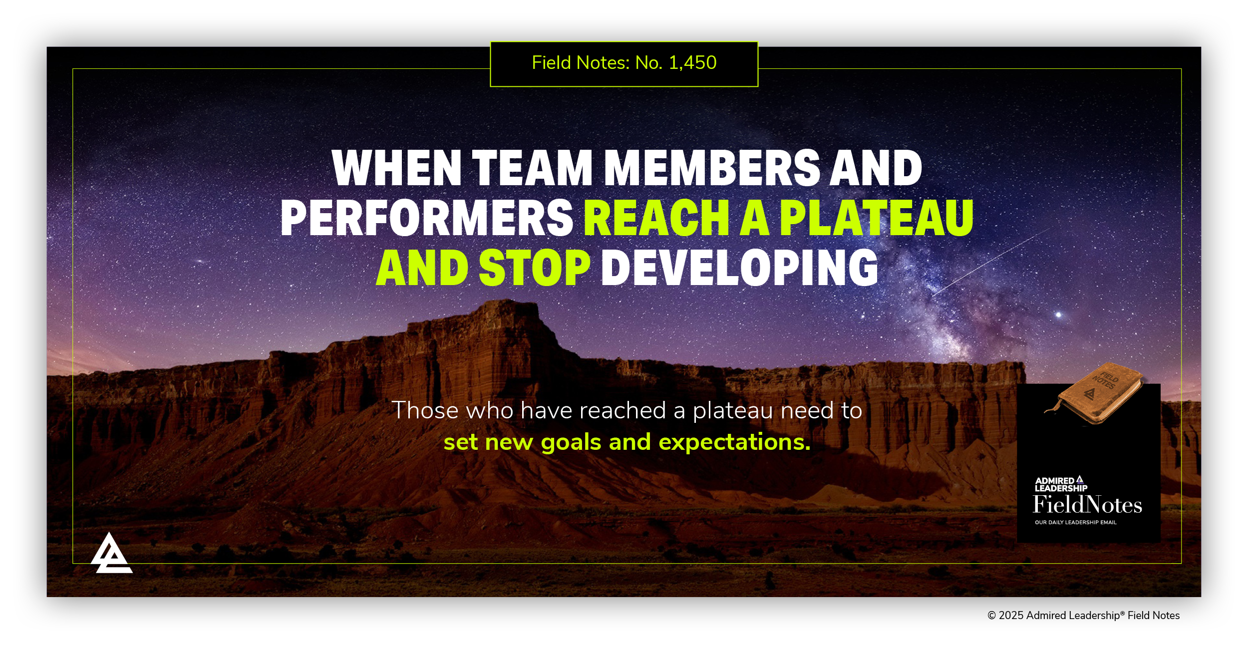 When Team Members and Performers Reach a Plateau and Stop Developing