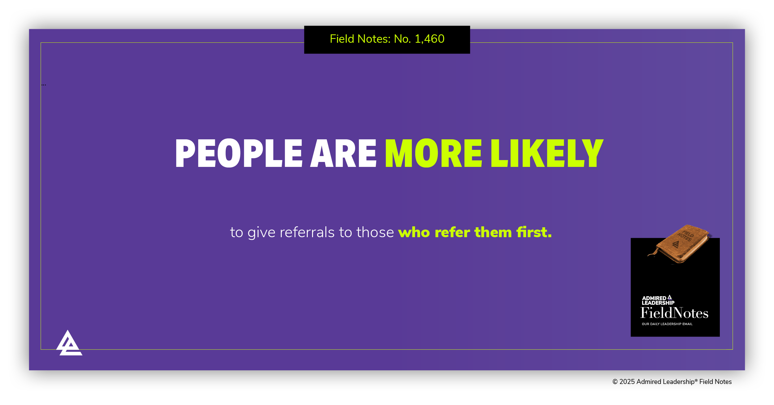 Generating More Referrals