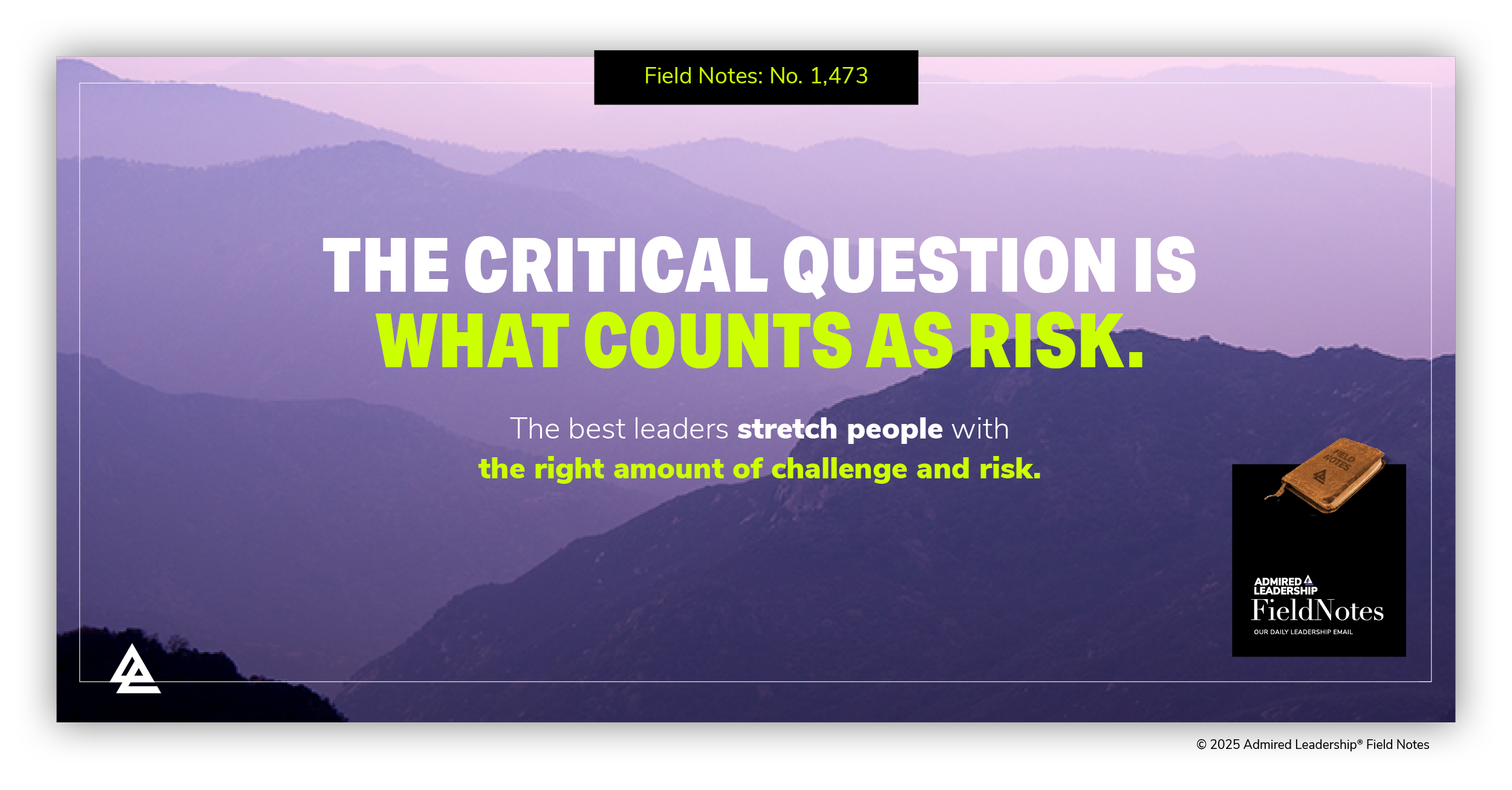 Challenges That Grow People Best