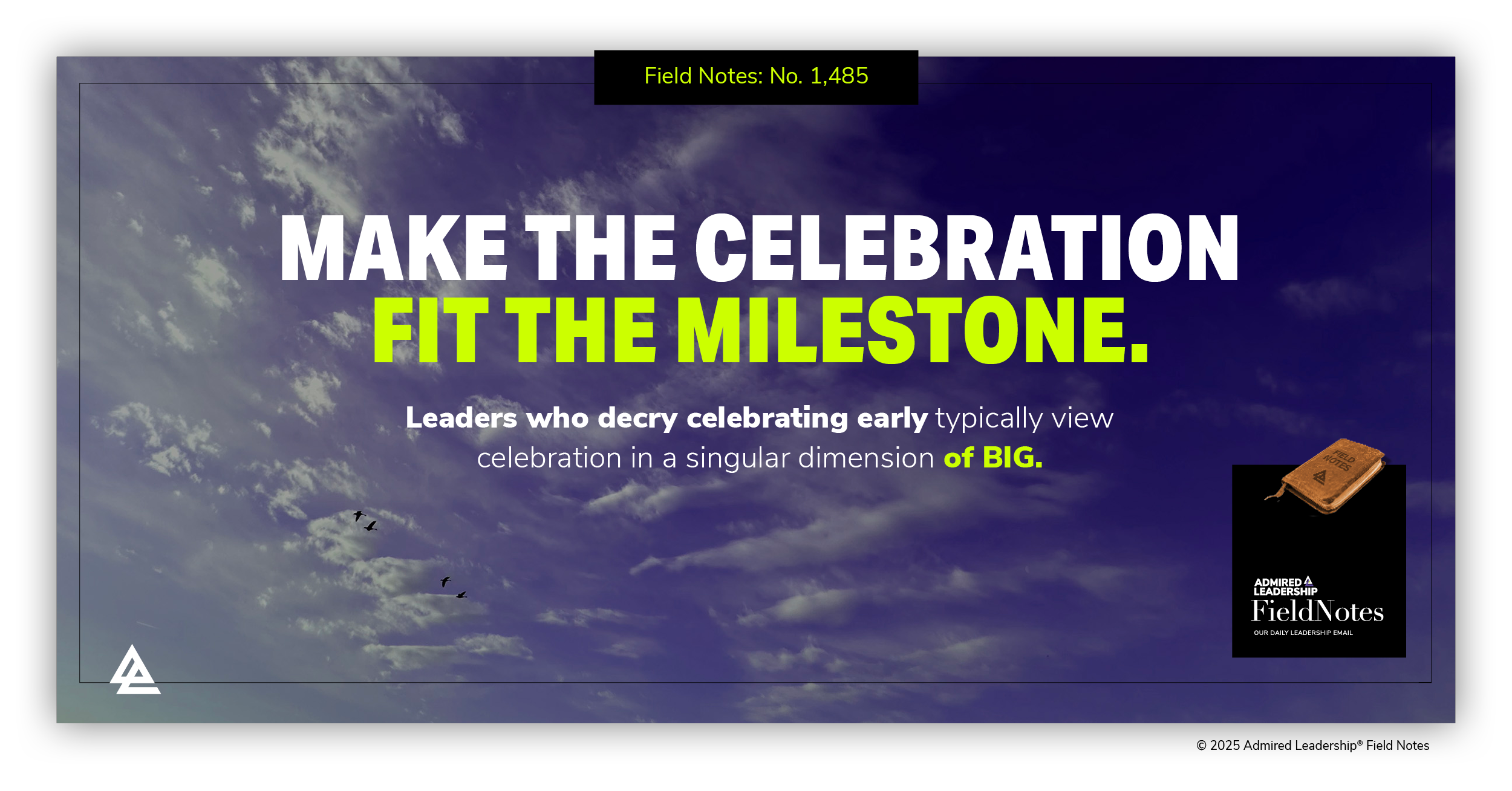 The Problem of Celebrating Short-Term Milestones