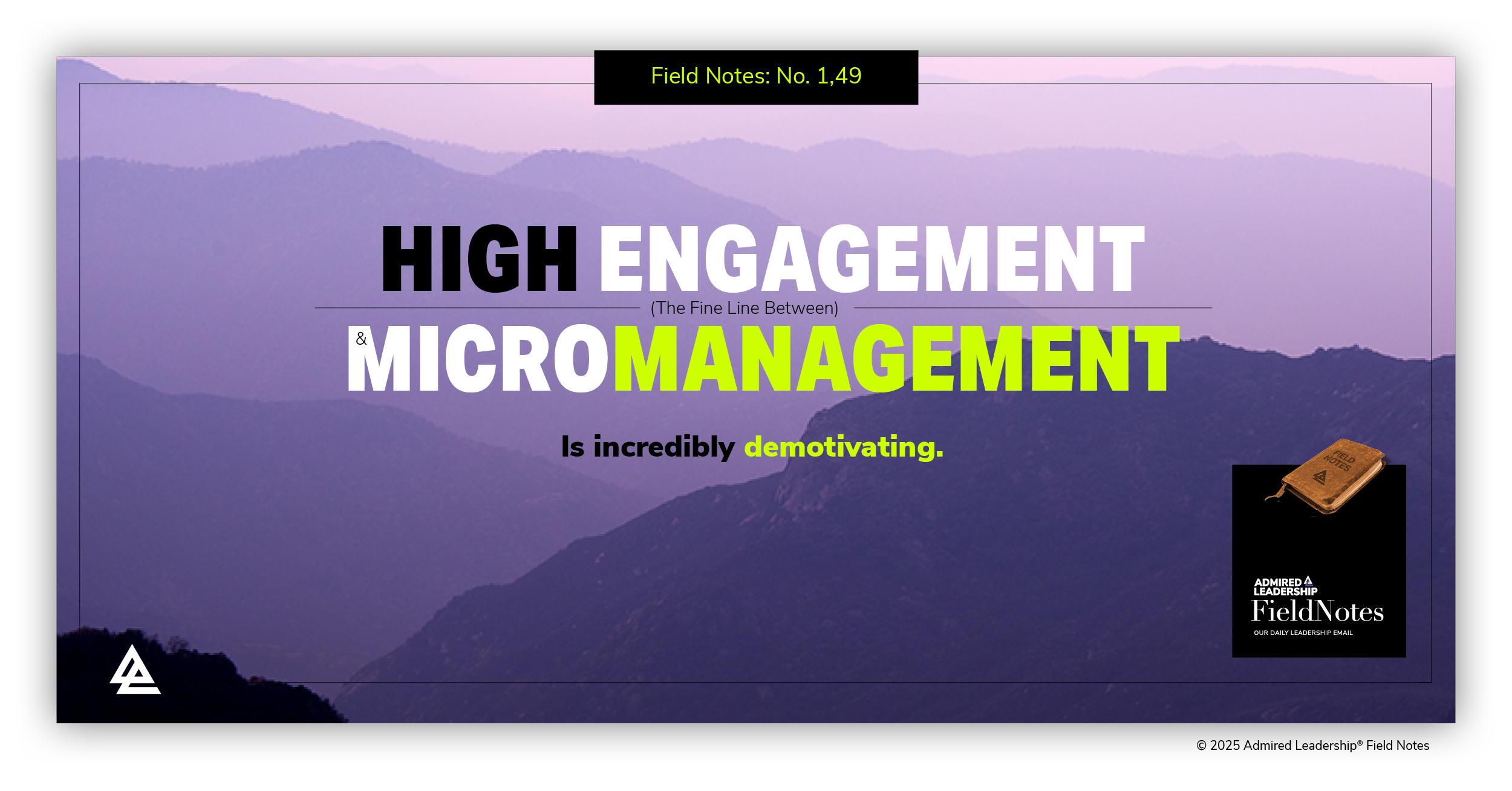 The Fine Line Between High Engagement and Micromanagement