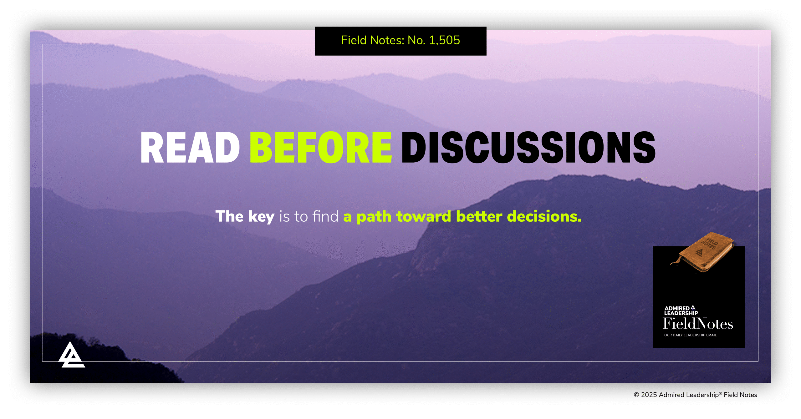 Should You Ask Team Members to Read Before Discussions