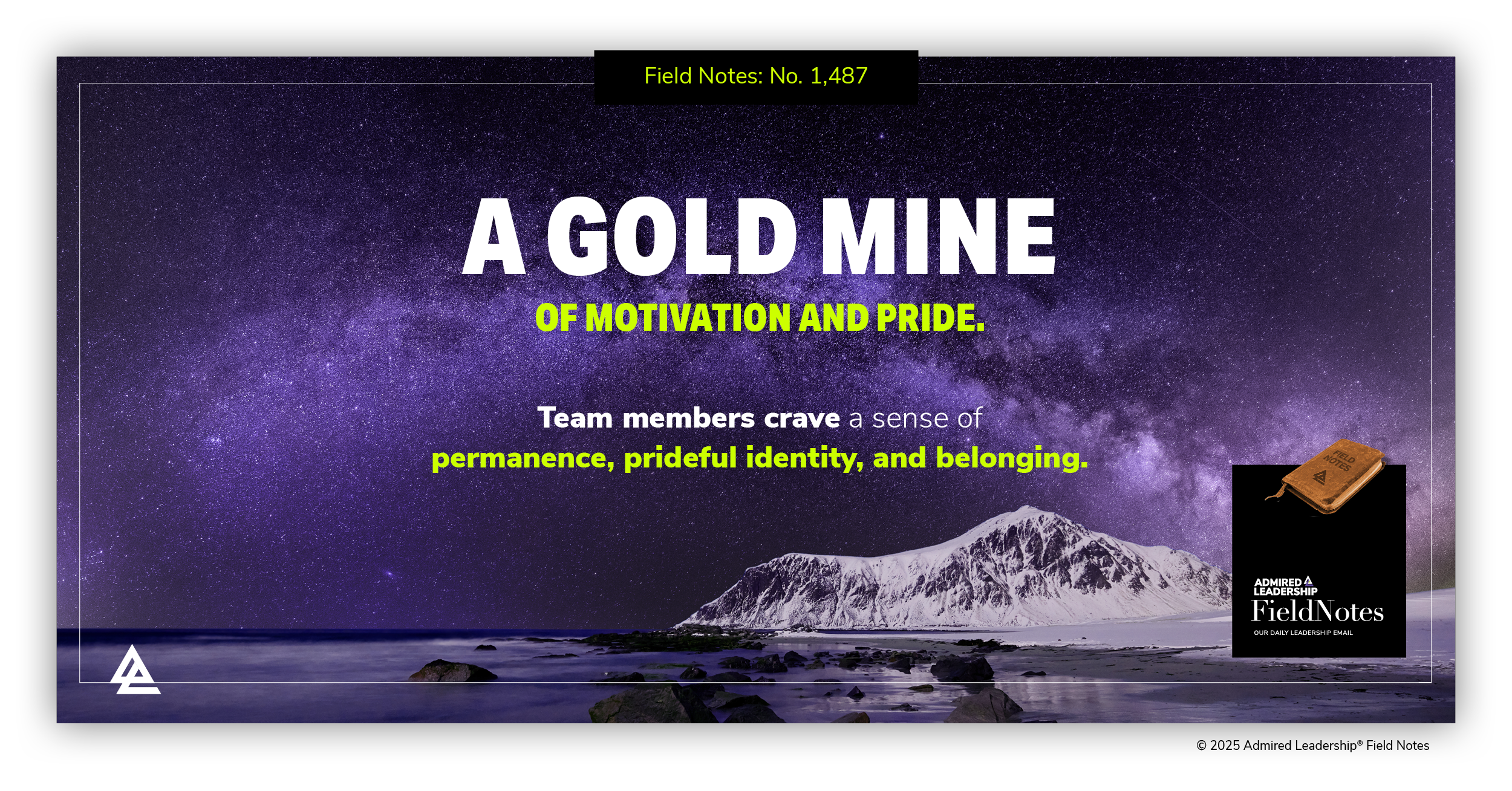 Asking Team Members to Carry on the Legacy