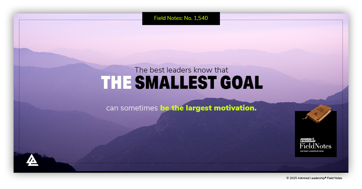 Micro-Goals Get Projects and People Back on Track