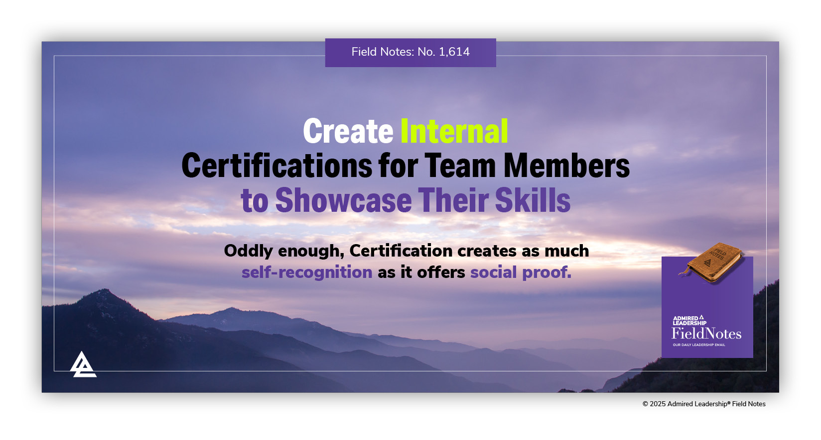 Create Internal Certifications Team Members to Showcase Their Skills