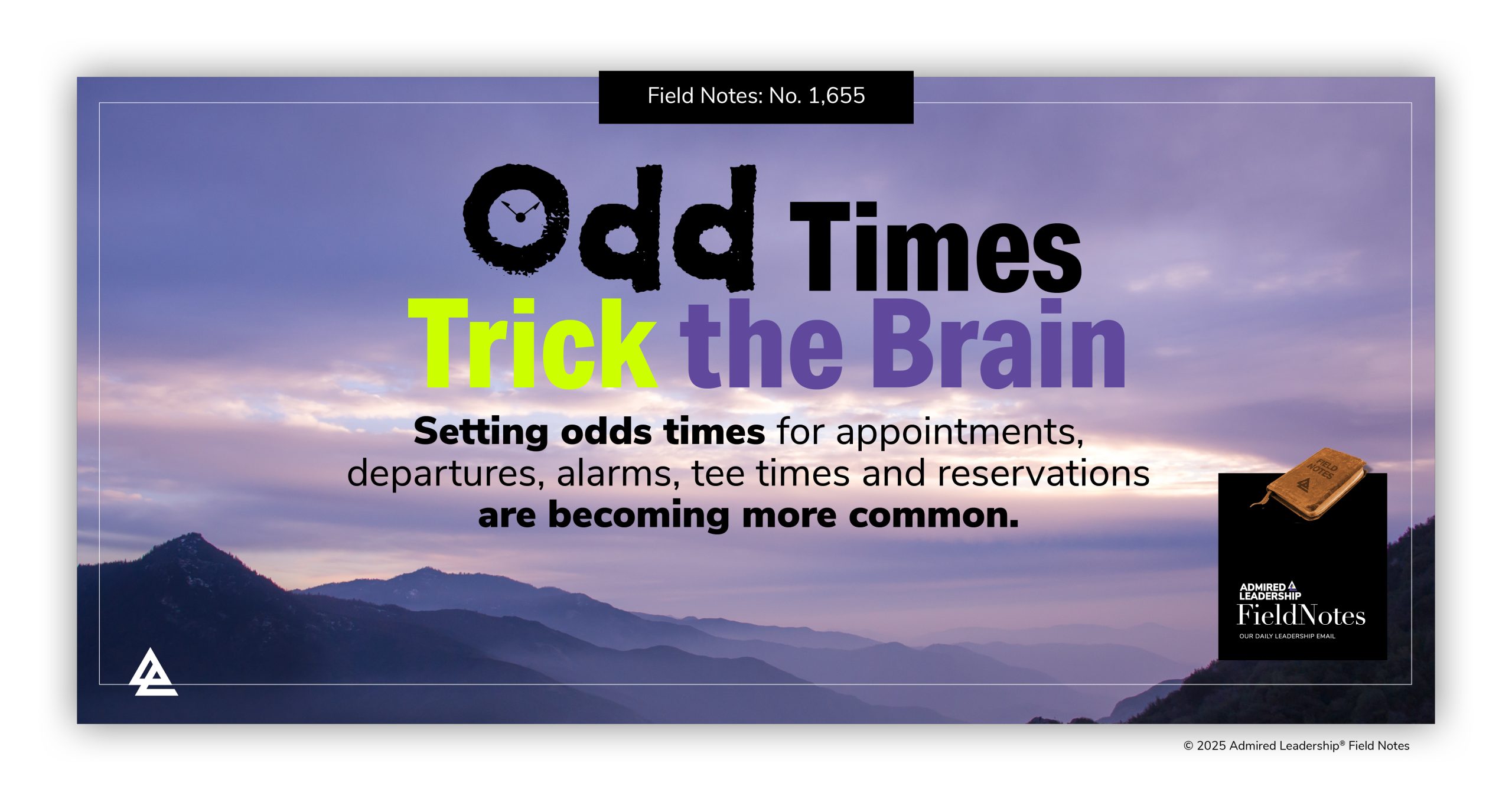 Odd Times Trick the Brain