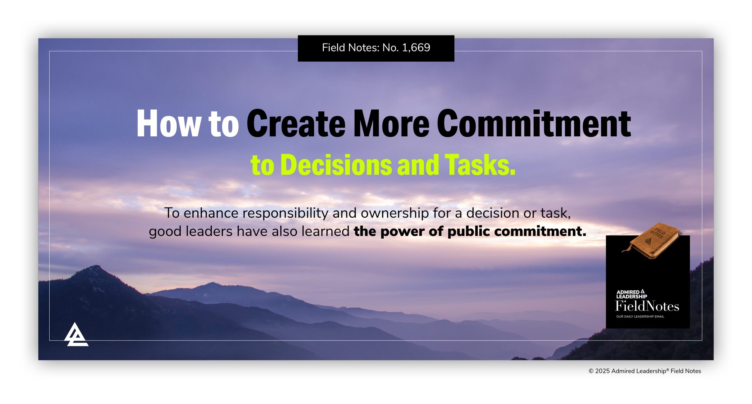 How to Create More Commitment to Decisions and Tasks