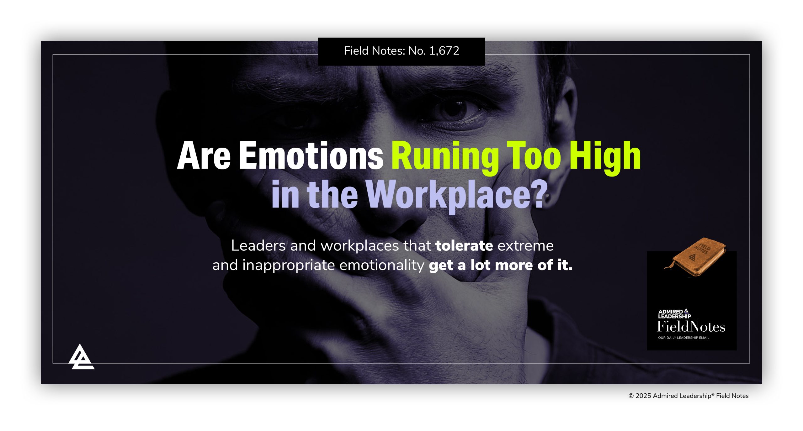 When Emotions Run Too High in the Workplace
